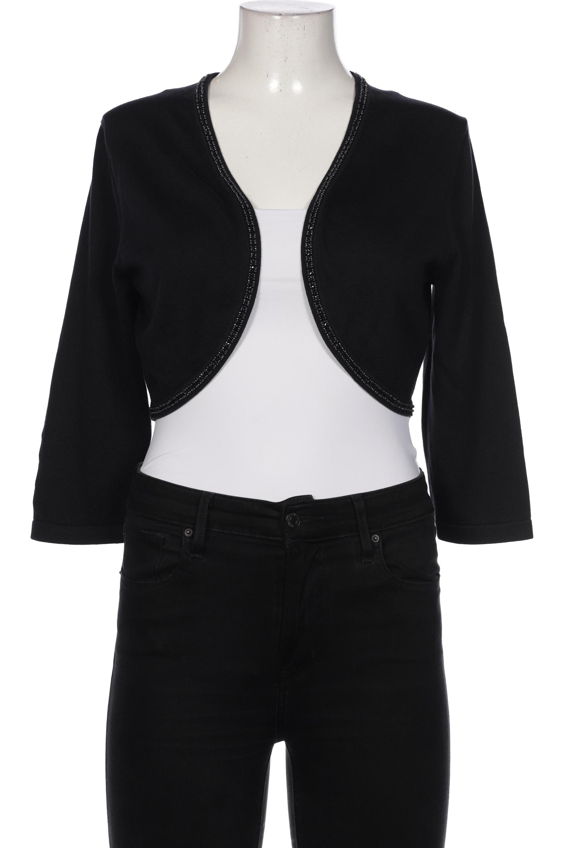 

Lands End Damen Strickjacke, schwarz, Gr. 38