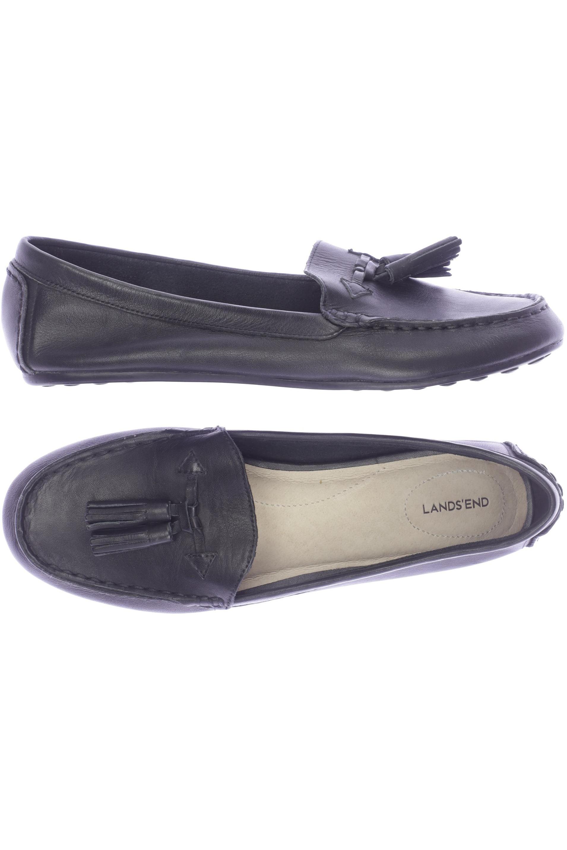 

Lands´End Damen Halbschuh, schwarz