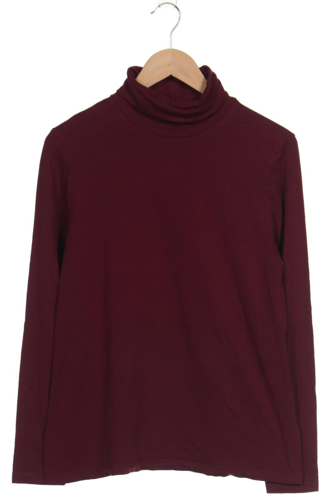 

Lands End Damen Langarmshirt, bordeaux, Gr. 42