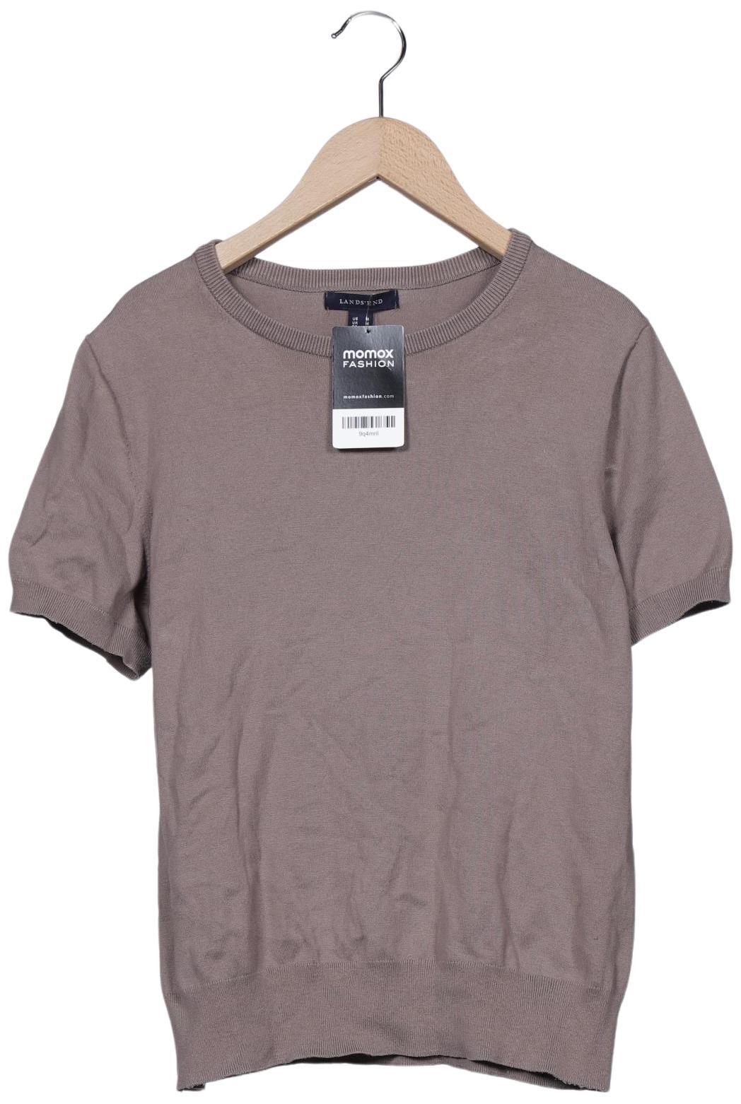 

Lands End Damen T-Shirt, braun, Gr. 38