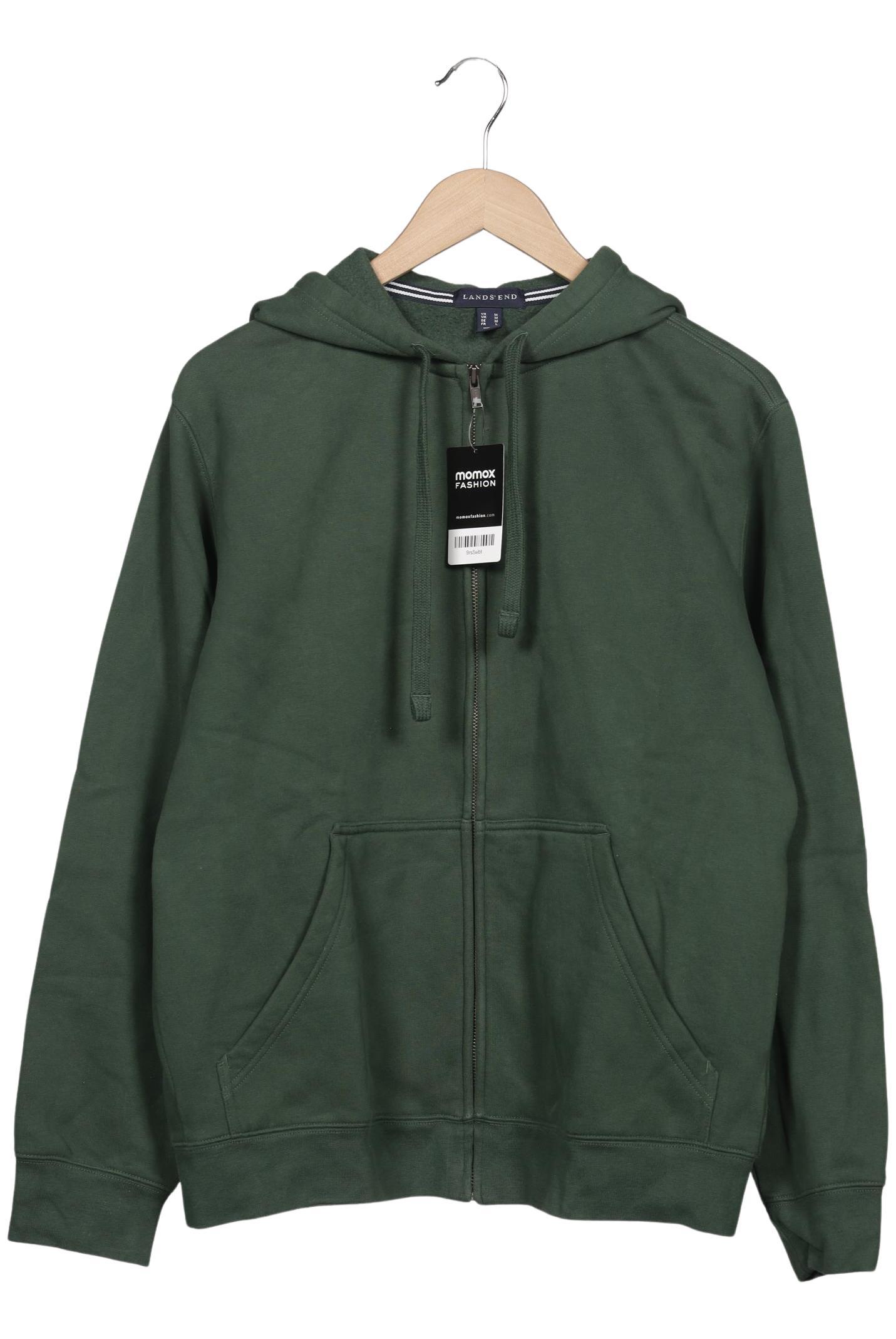 

Lands End Damen Kapuzenpullover, grün, Gr. 38