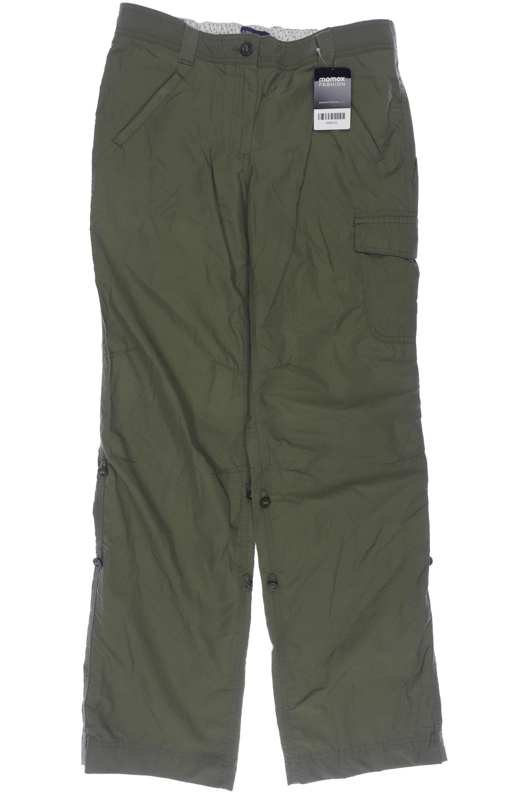 

Lands End Damen Stoffhose, grün, Gr. 10