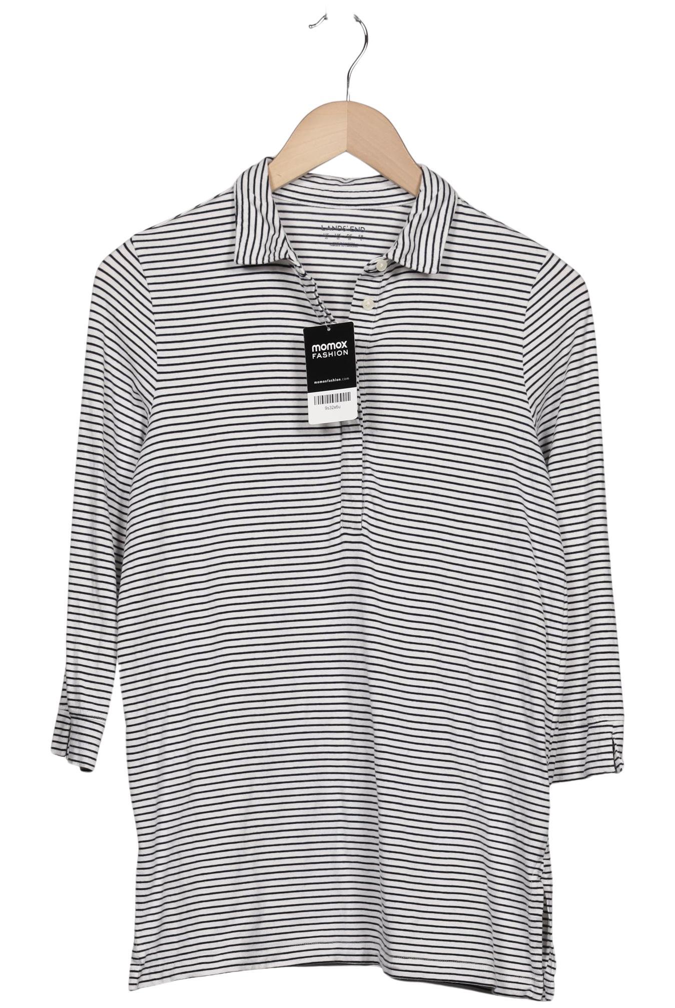 

Lands End Damen Poloshirt, grau, Gr. 34