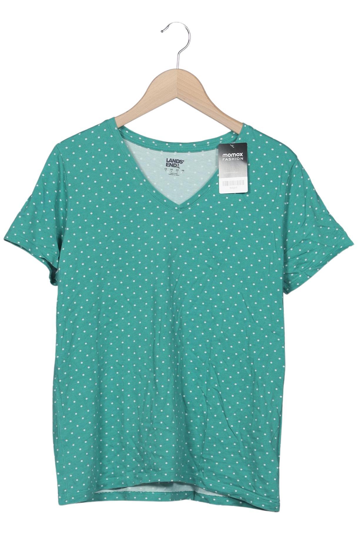 

Lands End Damen T-Shirt, türkis, Gr. 38