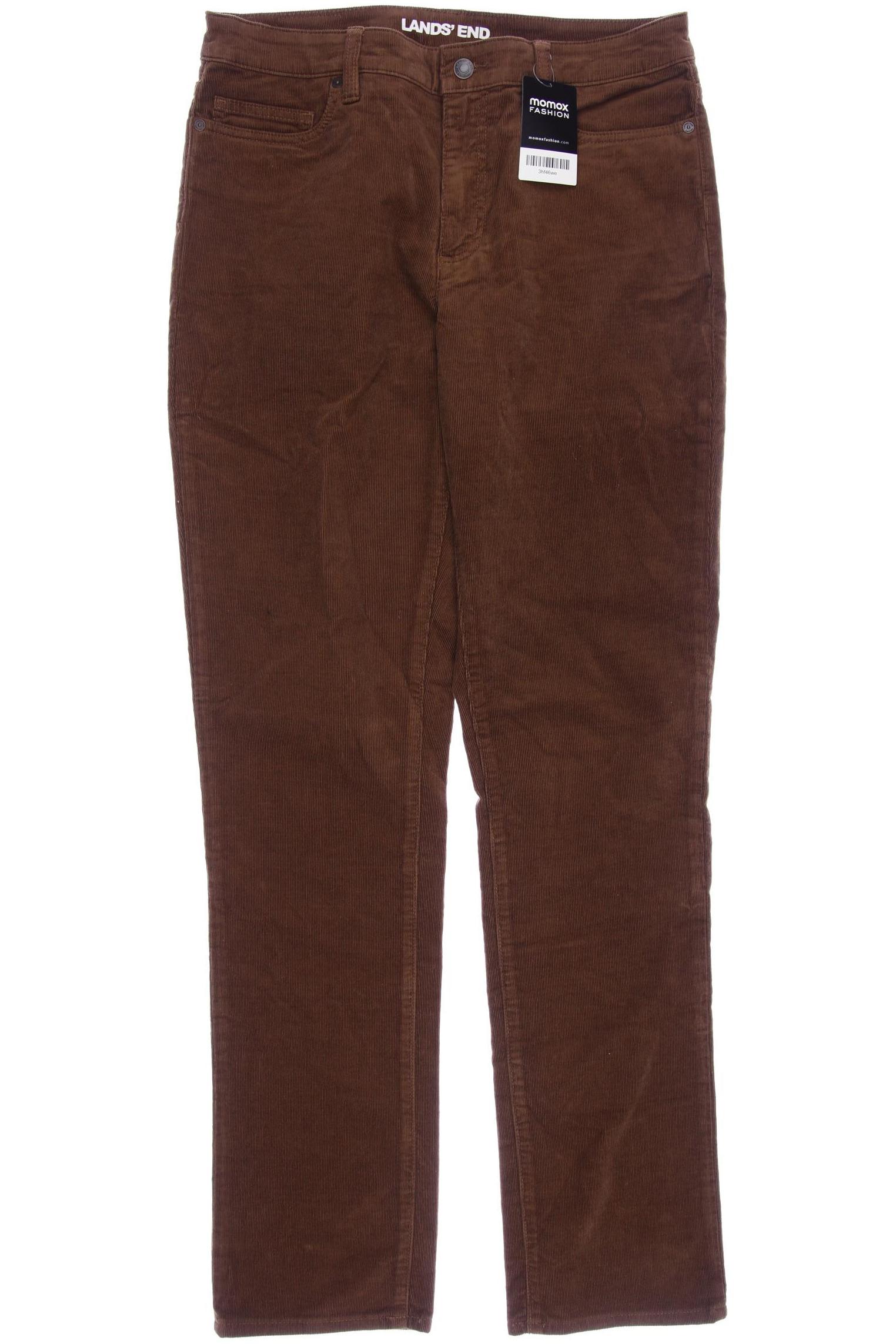 

Lands End Damen Stoffhose, braun, Gr. 40