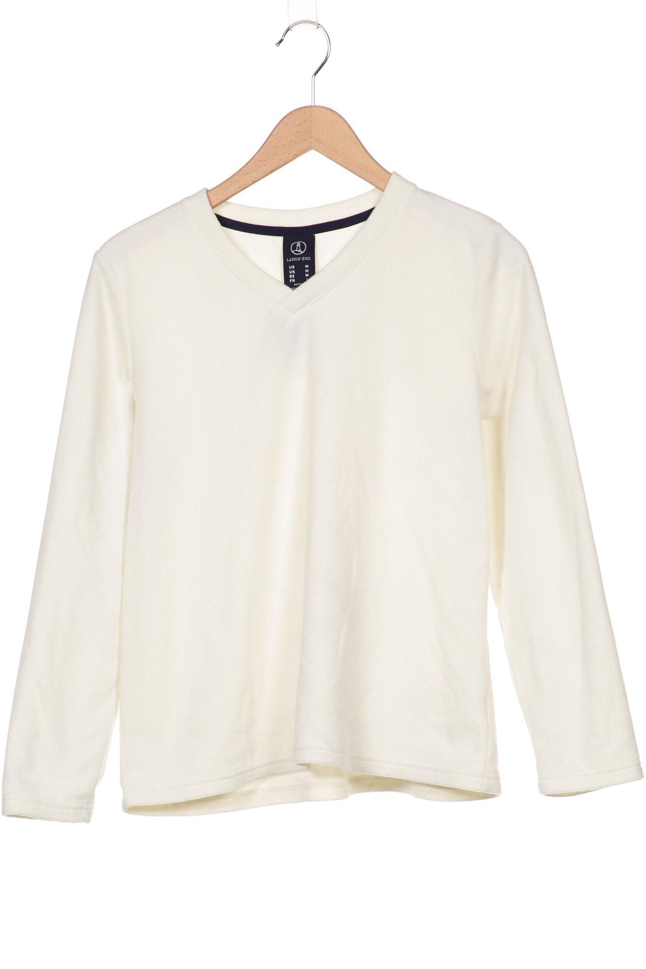 

Lands End Damen Sweatshirt, cremeweiß