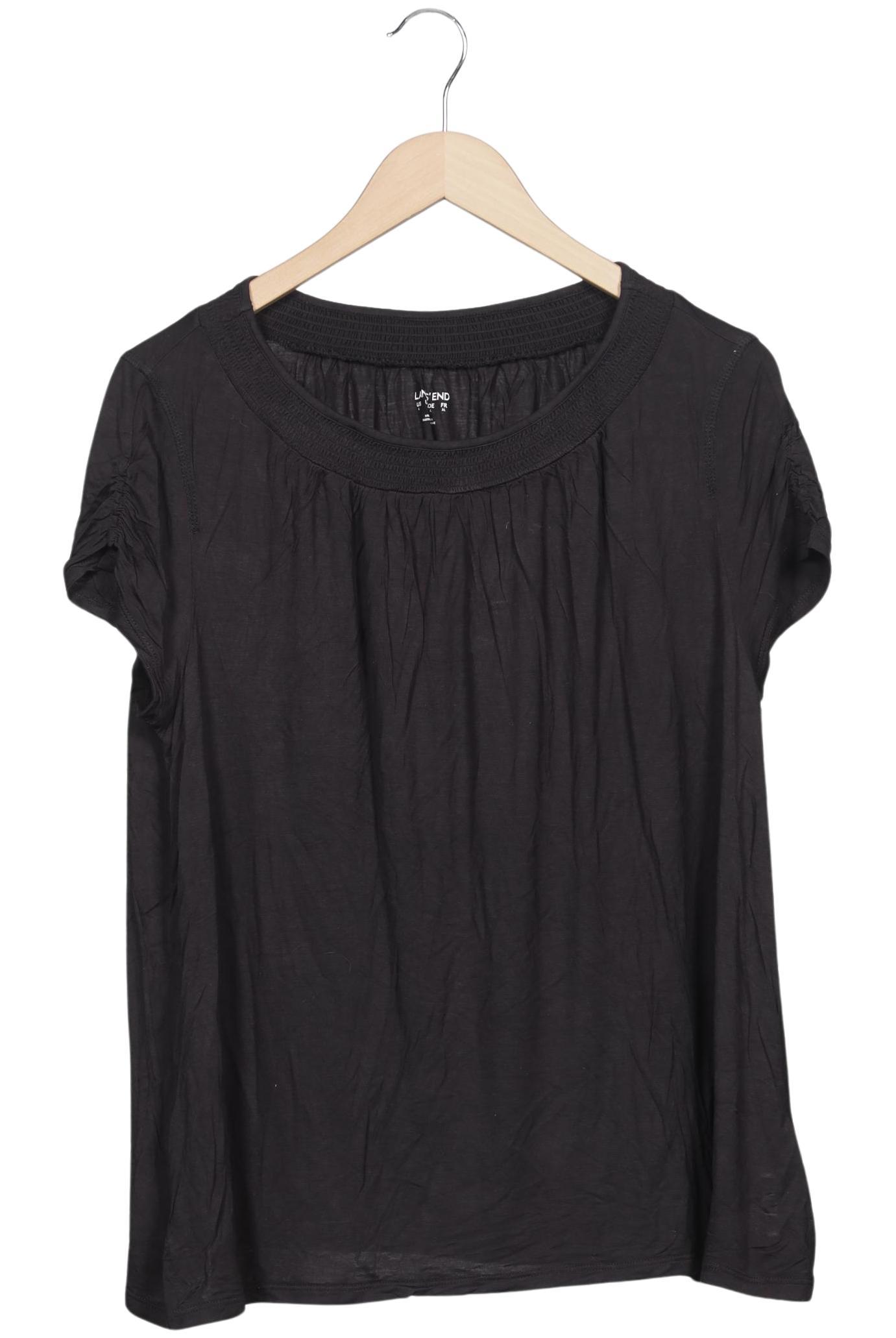

Lands End Damen T-Shirt, schwarz, Gr. 42