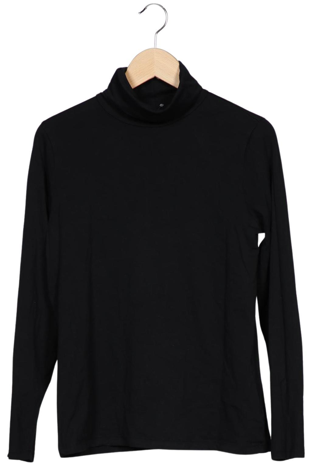 

Lands End Damen Langarmshirt, schwarz, Gr. 38