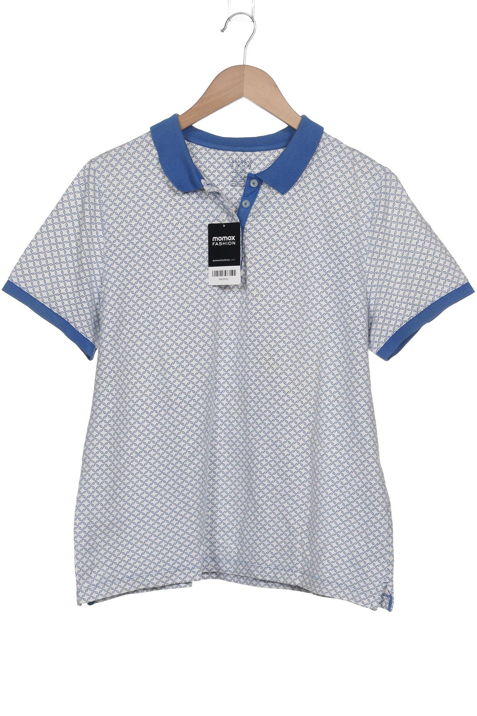 

Lands End Damen Poloshirt, weiß, Gr. 42