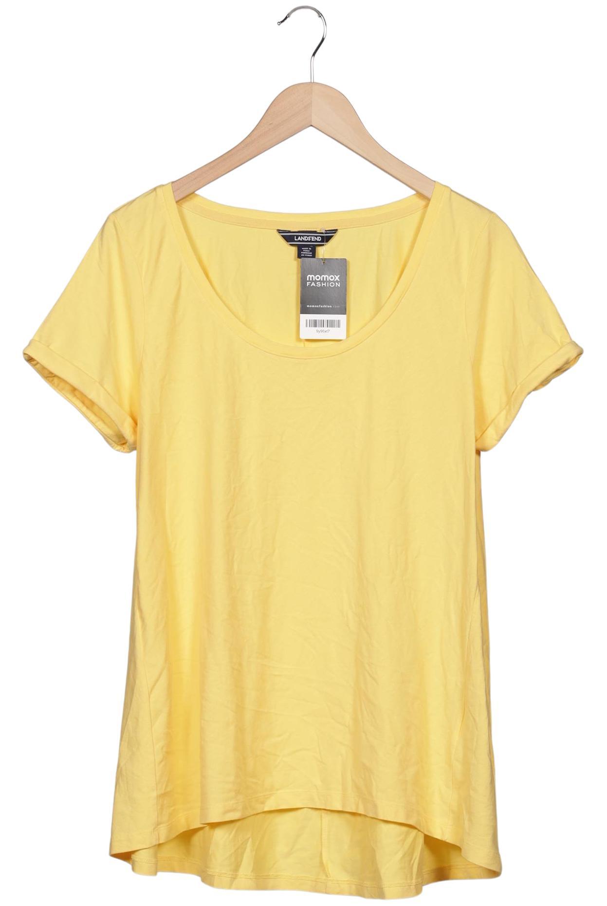 

Lands End Damen T-Shirt, gelb, Gr. 42