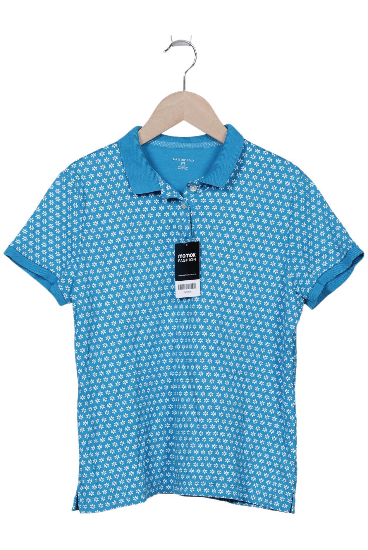 

Lands End Damen Poloshirt, blau, Gr. 38