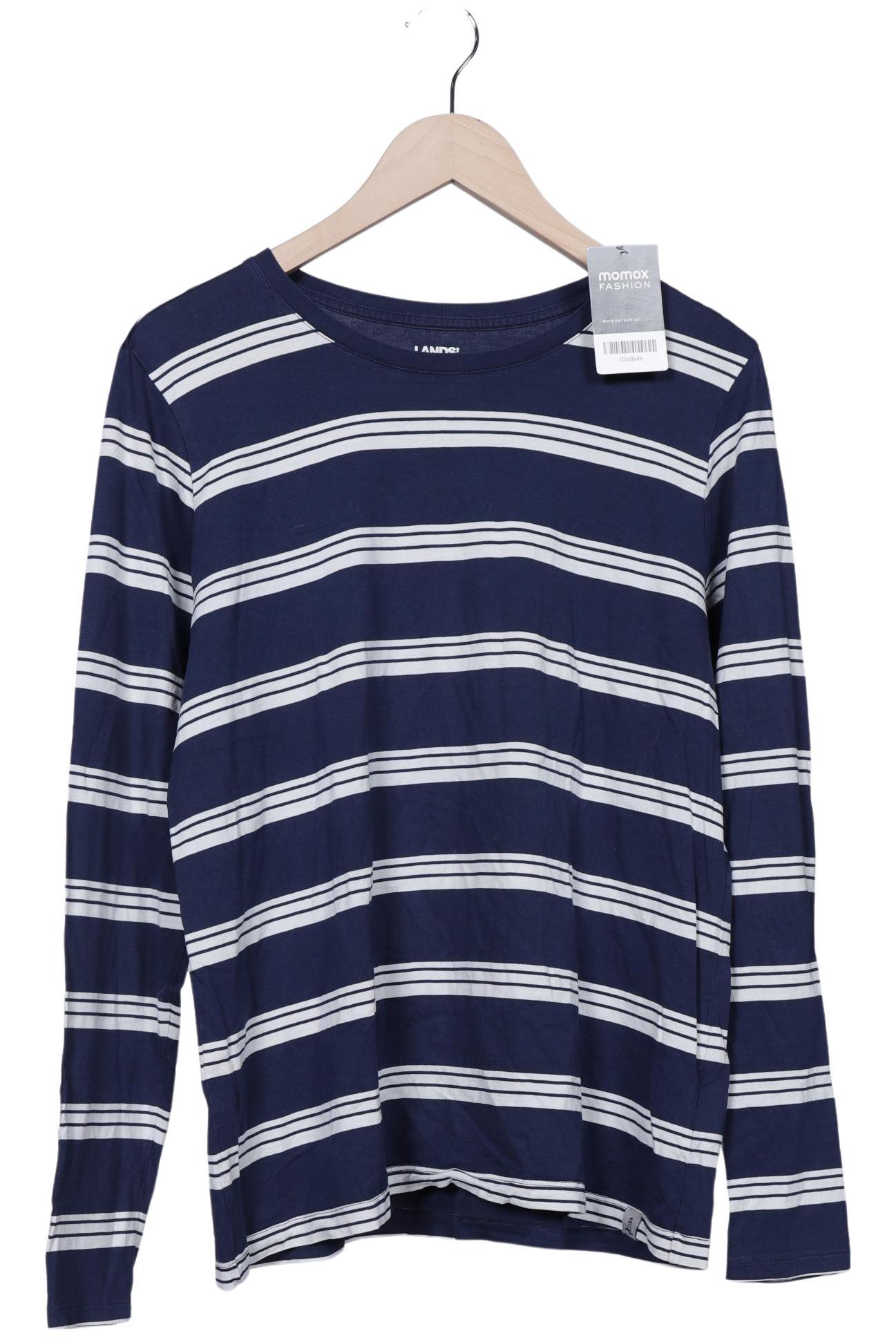 

Lands End Damen Langarmshirt, marineblau, Gr. 42