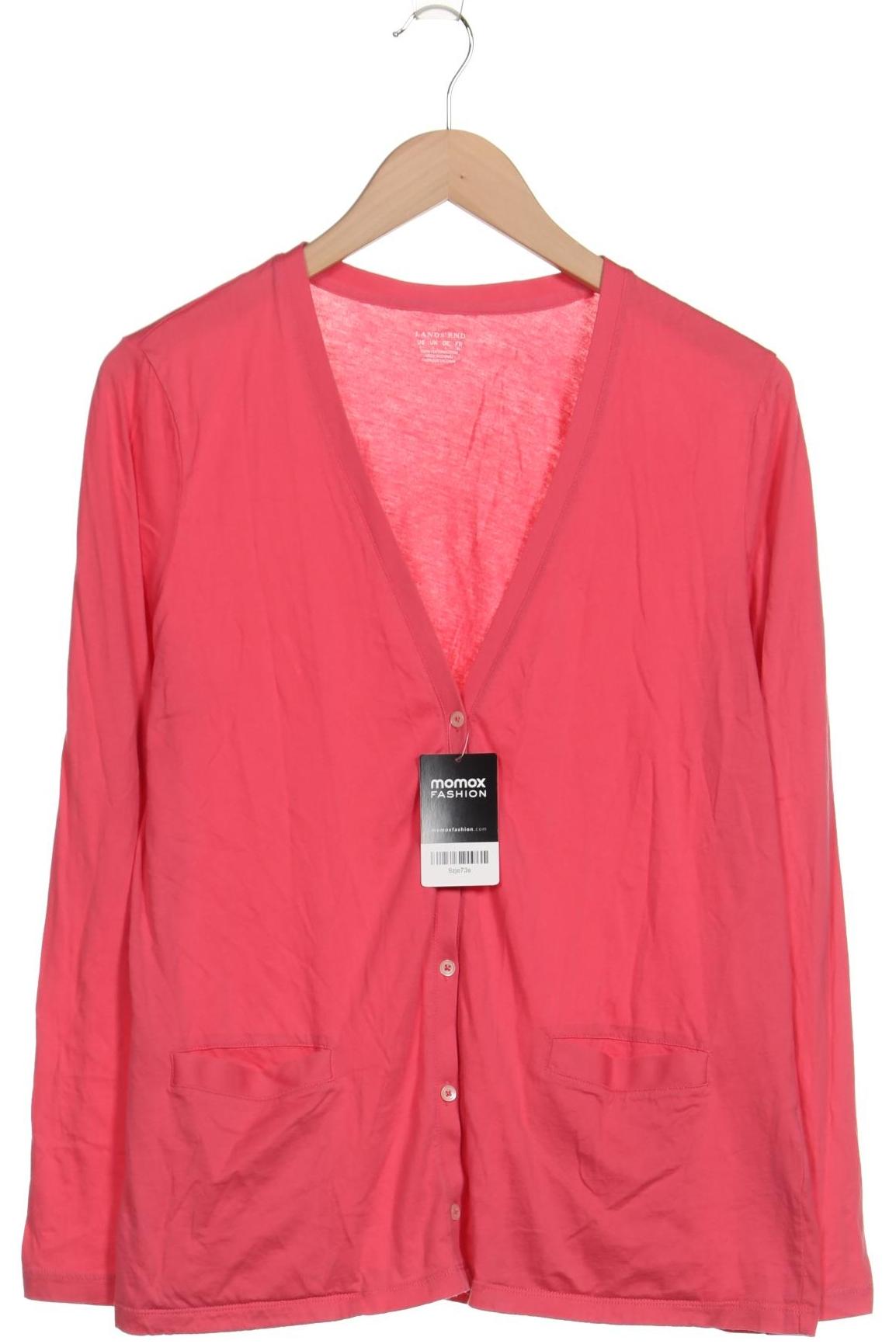 

Lands End Damen Strickjacke, pink, Gr. 42