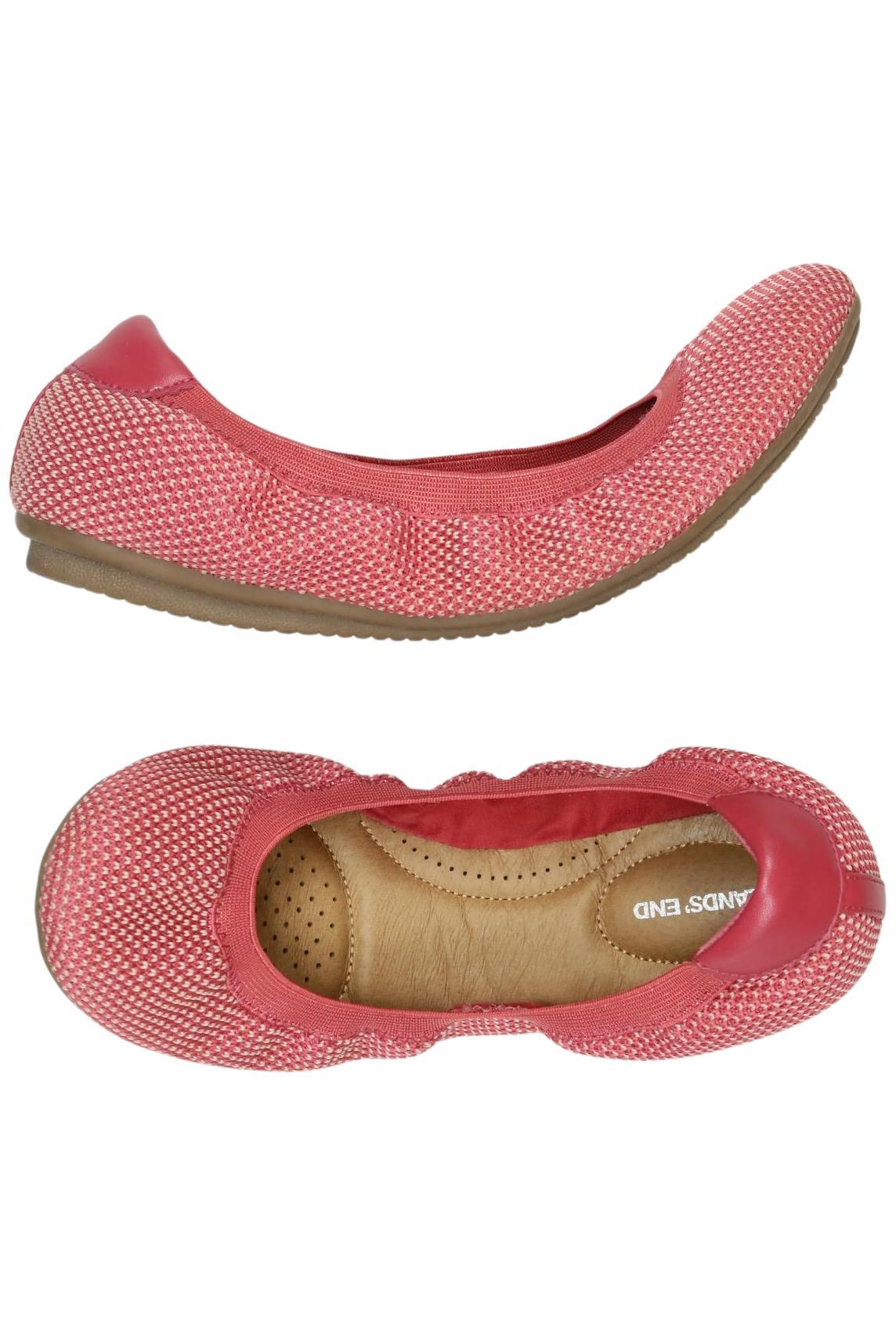 

Lands End Damen Ballerinas, pink, Gr. 39