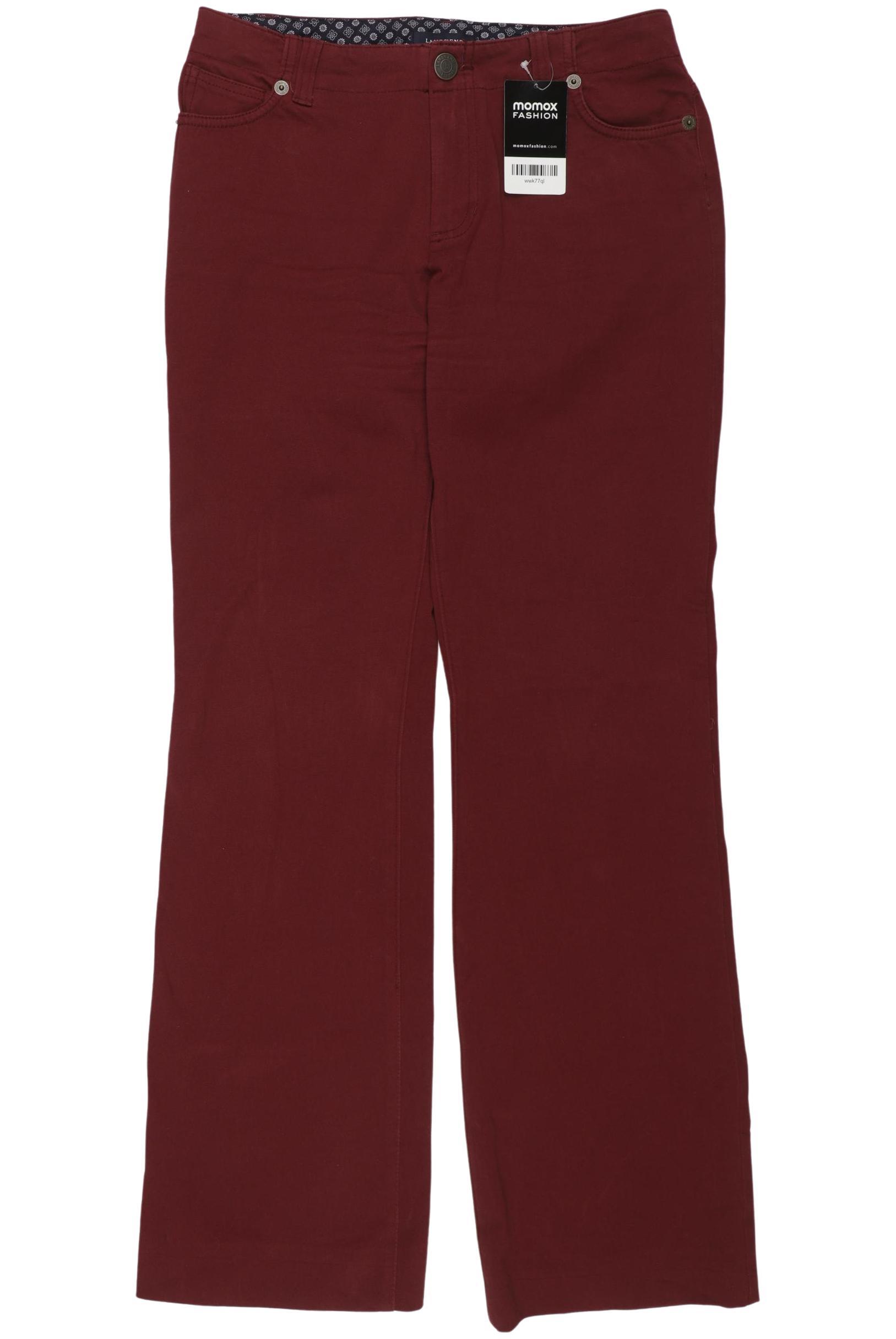 

Lands End Damen Jeans, bordeaux, Gr. 4