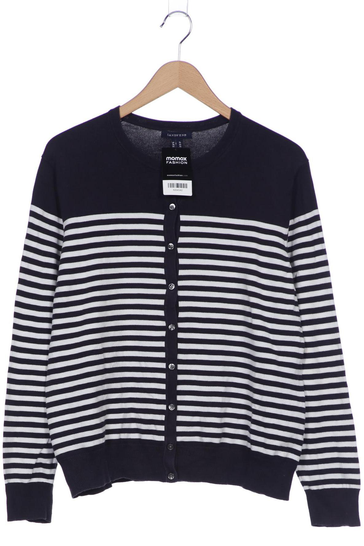 

Lands End Damen Strickjacke, marineblau, Gr. 44