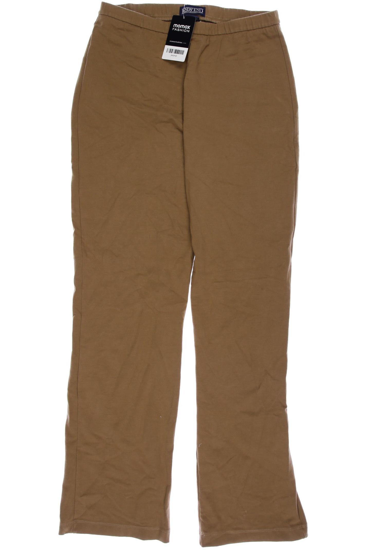 

Lands End Damen Stoffhose, beige, Gr. 10