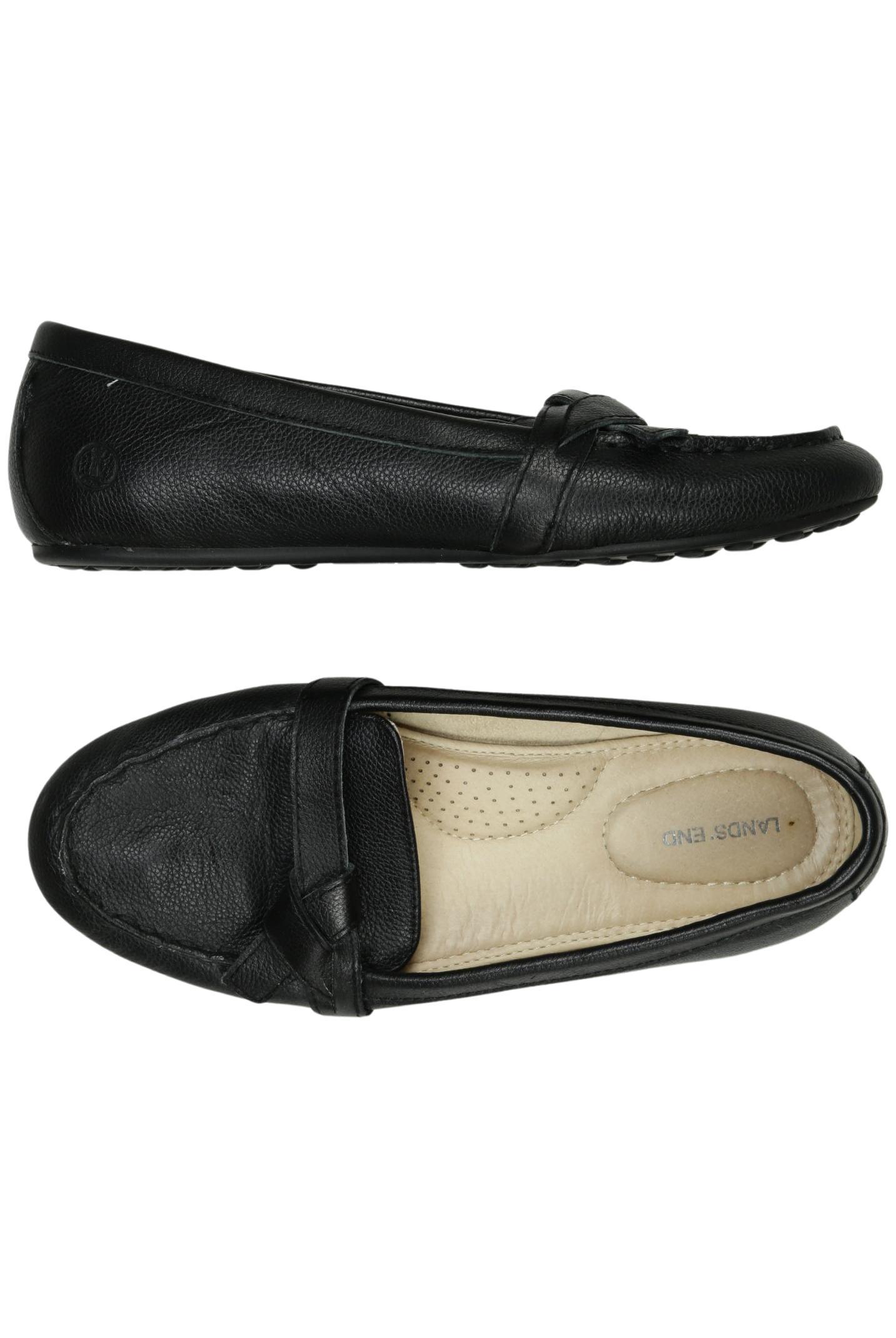 

Lands End Damen Halbschuh, schwarz, Gr. 37