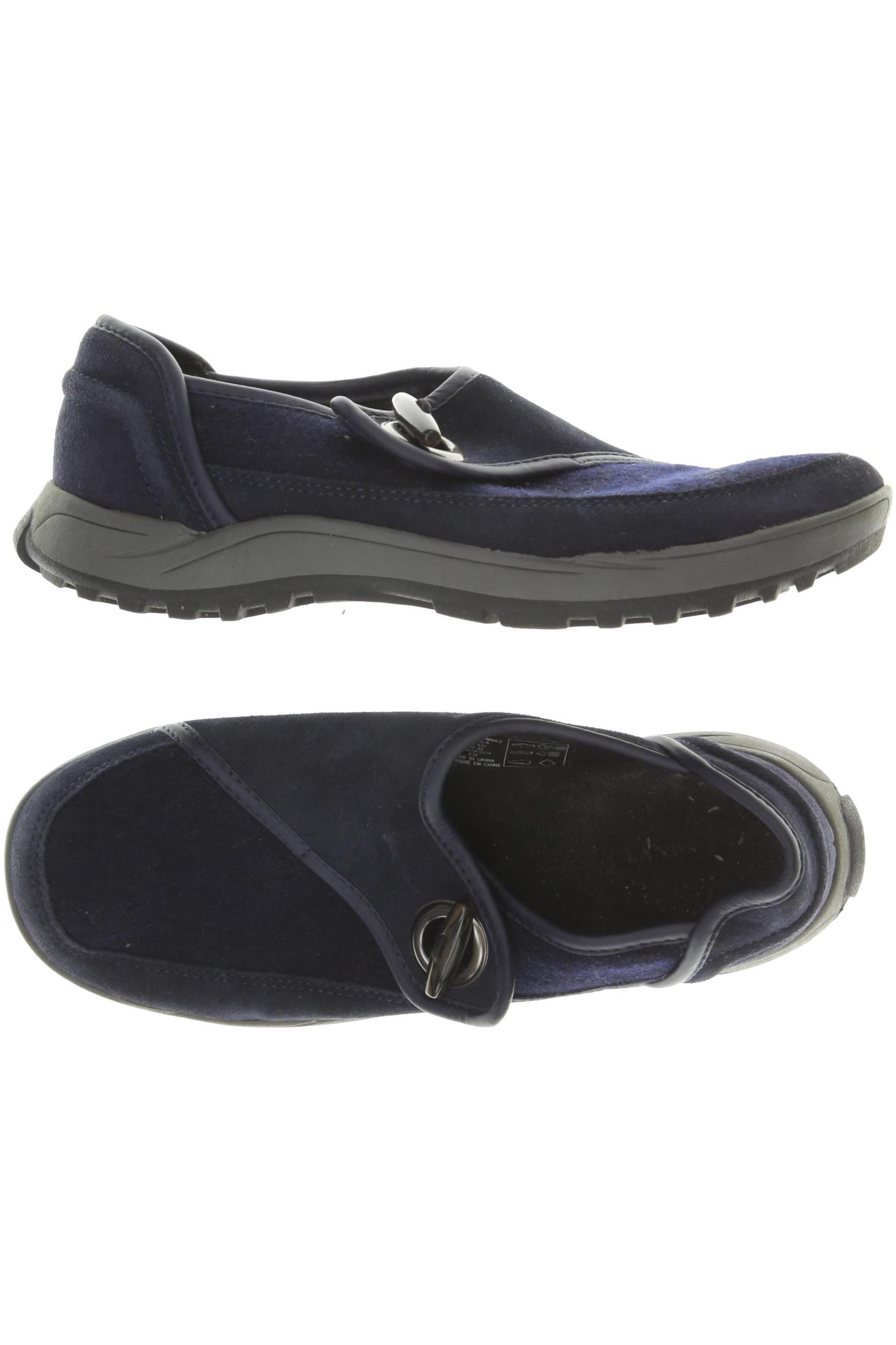 

Lands End Damen Halbschuh, blau, Gr. 38