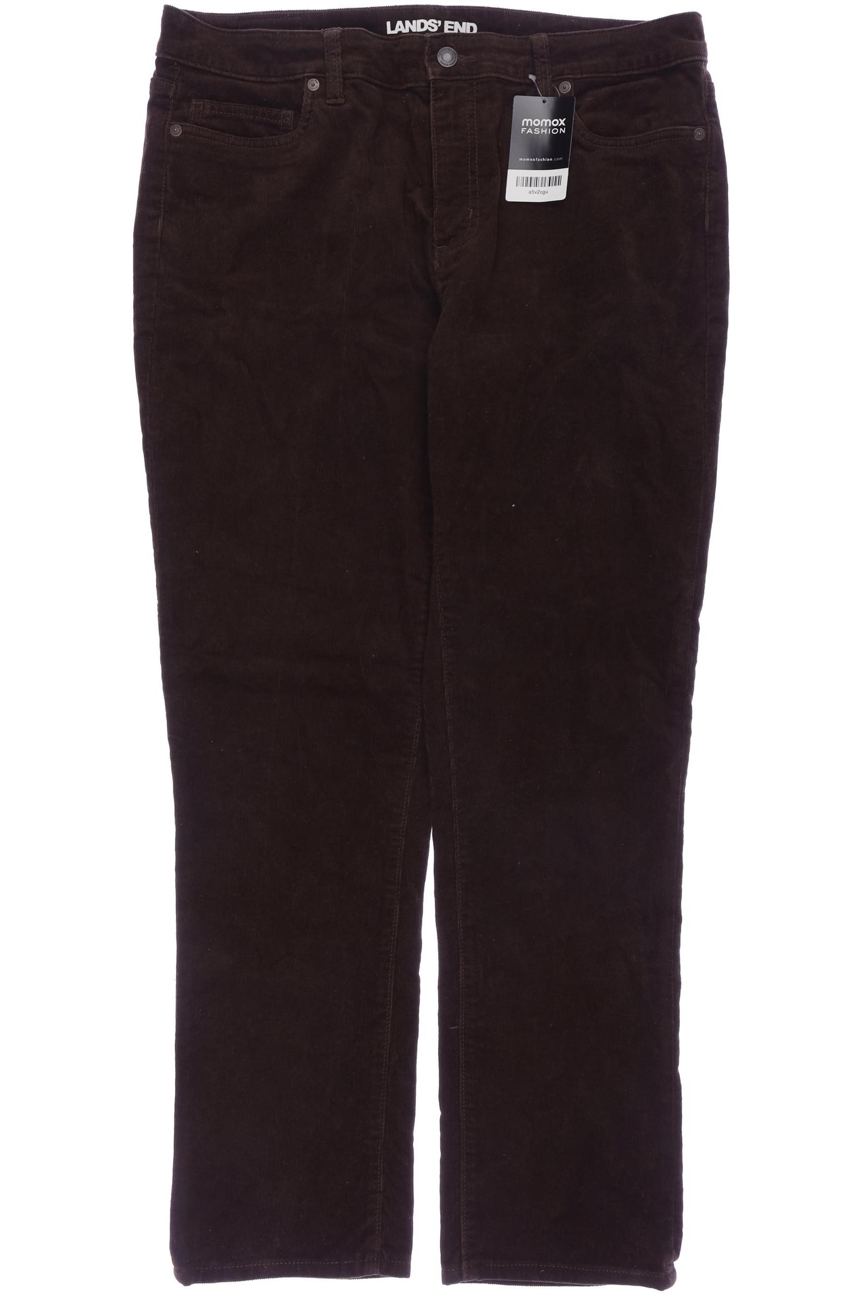 

Lands End Damen Stoffhose, braun, Gr. 42