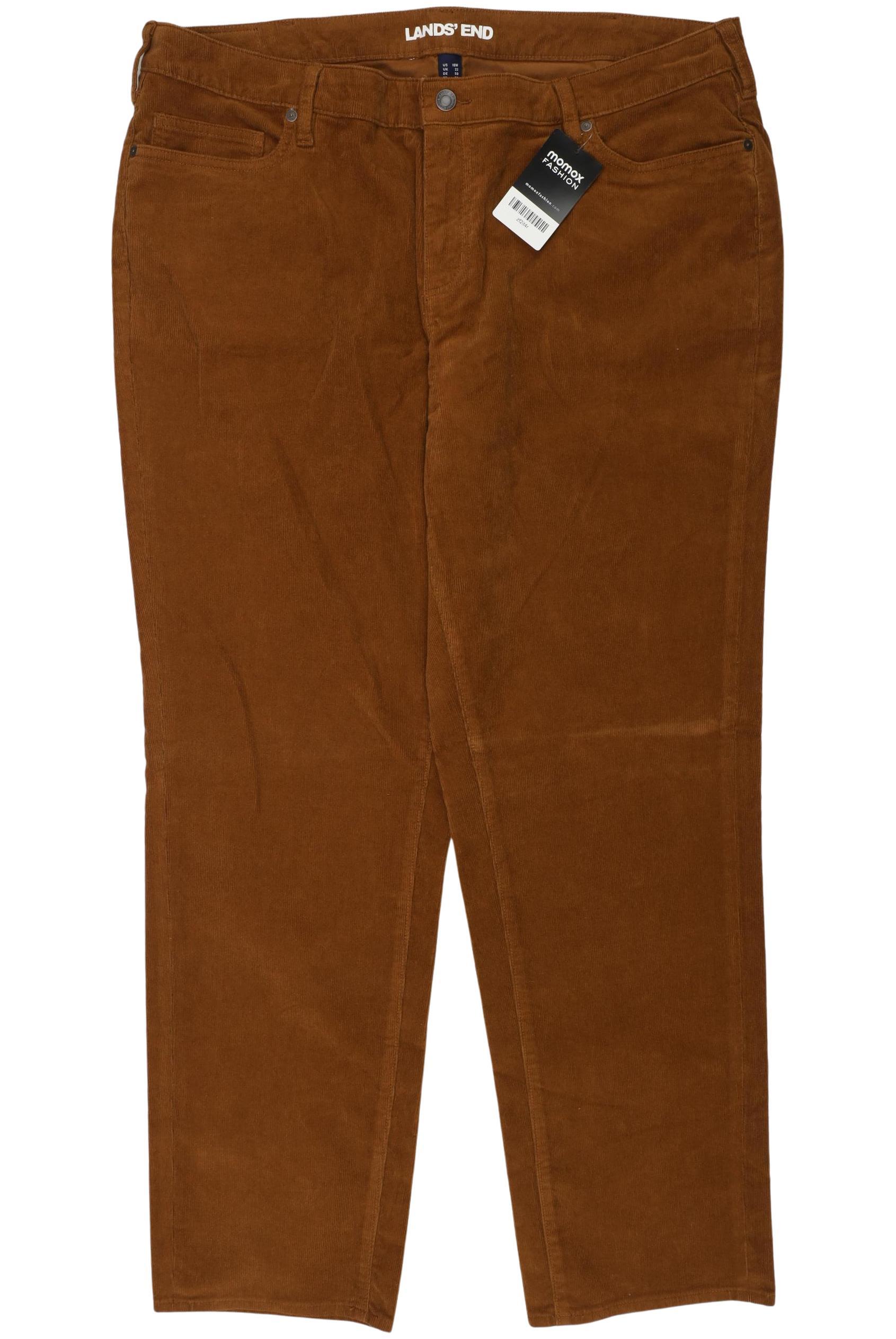 

Lands End Damen Stoffhose, braun, Gr. 50