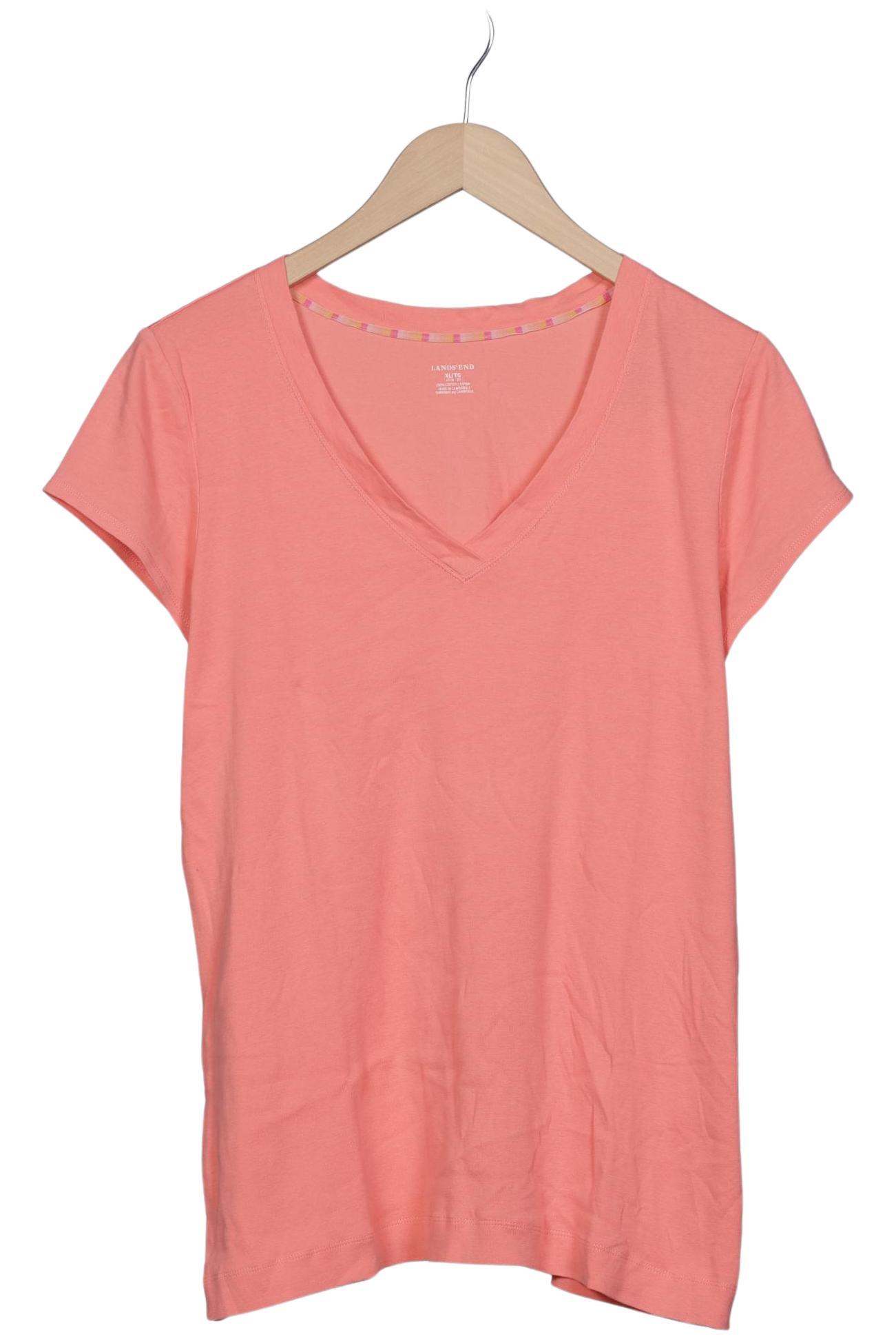 

Lands End Damen T-Shirt, pink, Gr. 44