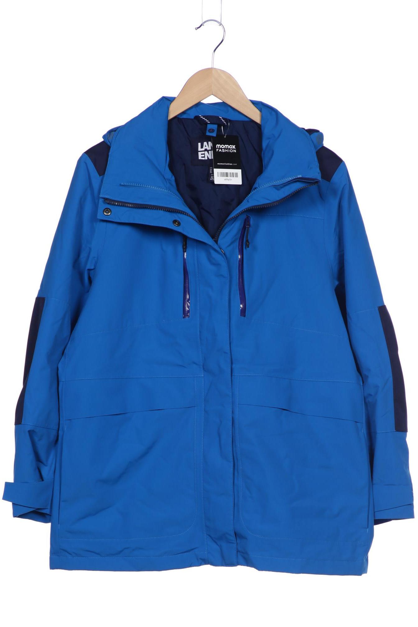 

Lands End Damen Jacke, blau, Gr. 42