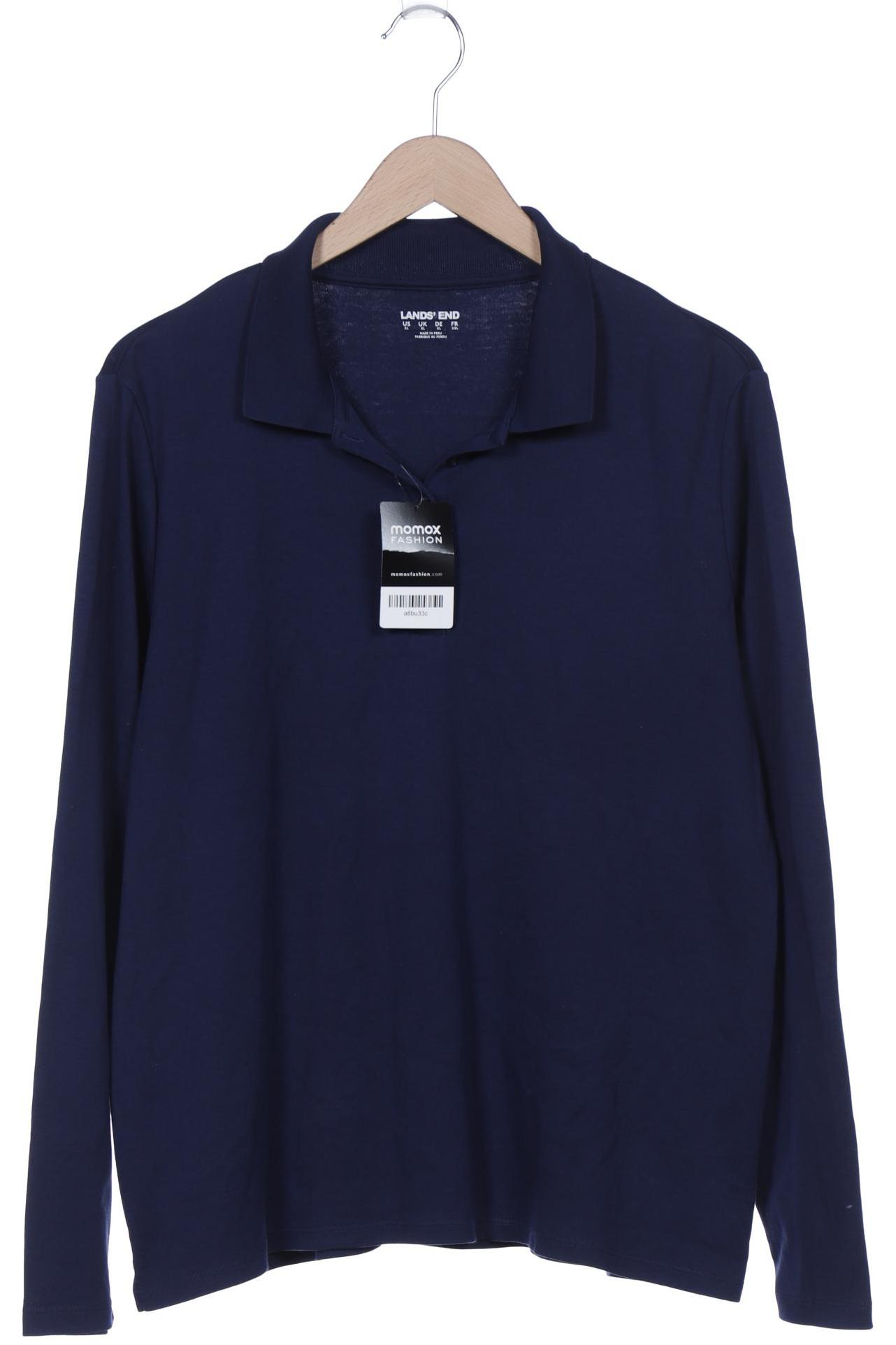 

Lands End Damen Langarmshirt, marineblau, Gr. 44