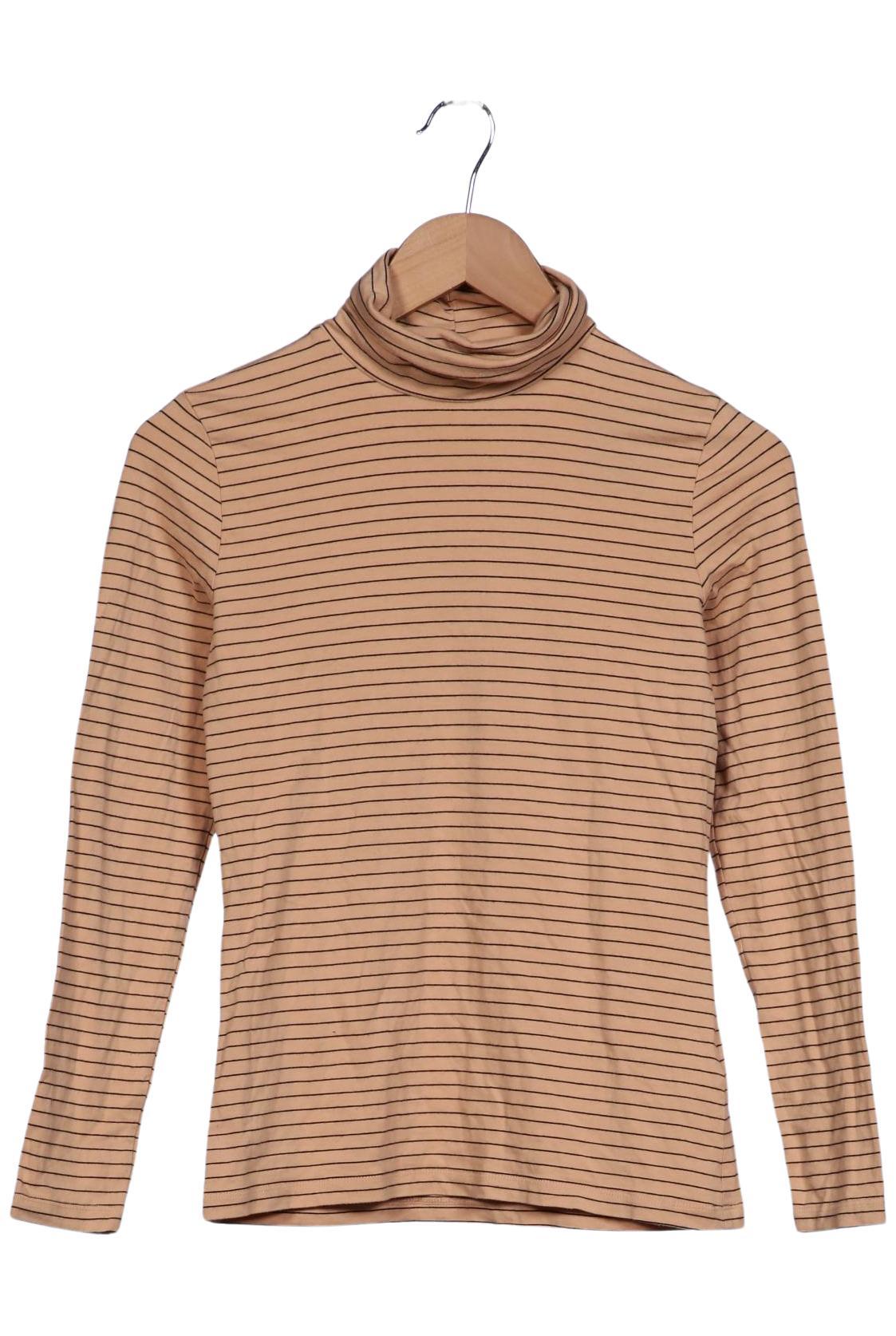 

Lands End Damen Langarmshirt, beige, Gr. 34
