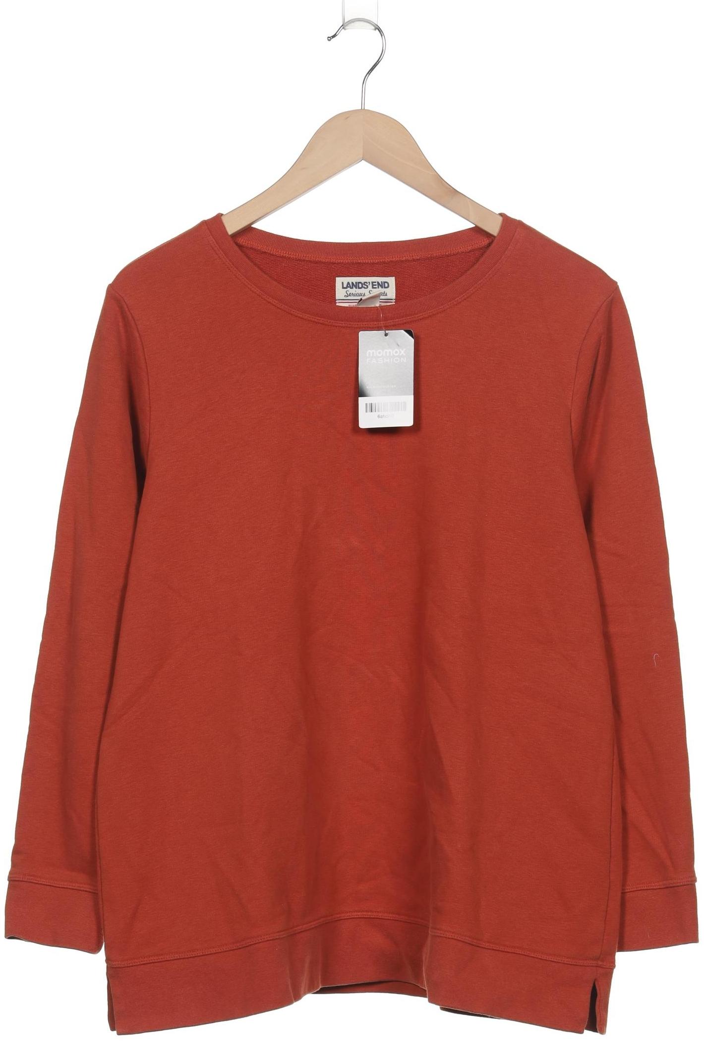 

Lands End Damen Sweatshirt, orange, Gr. 42