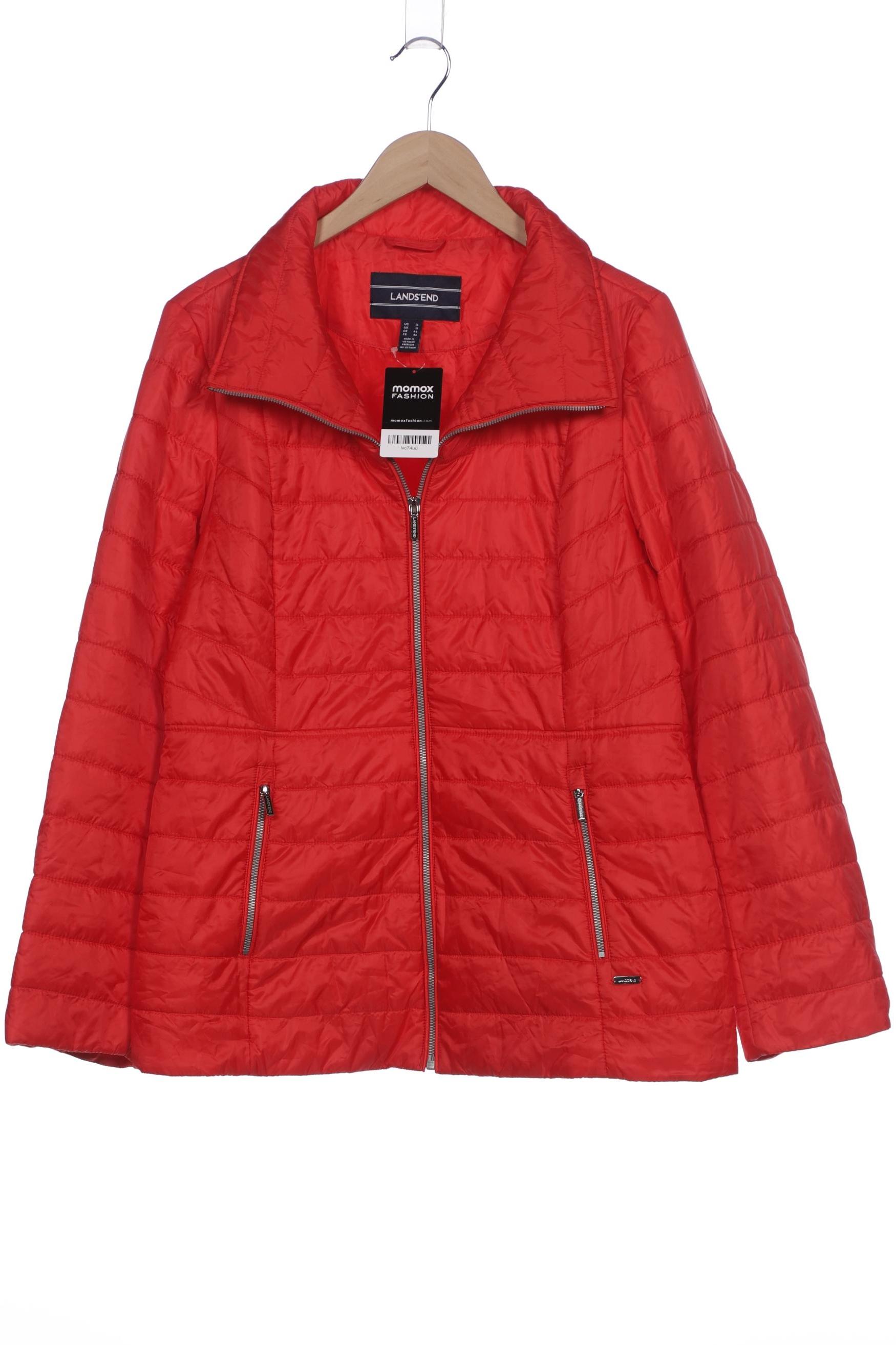 

Lands End Damen Jacke, rot, Gr. 44