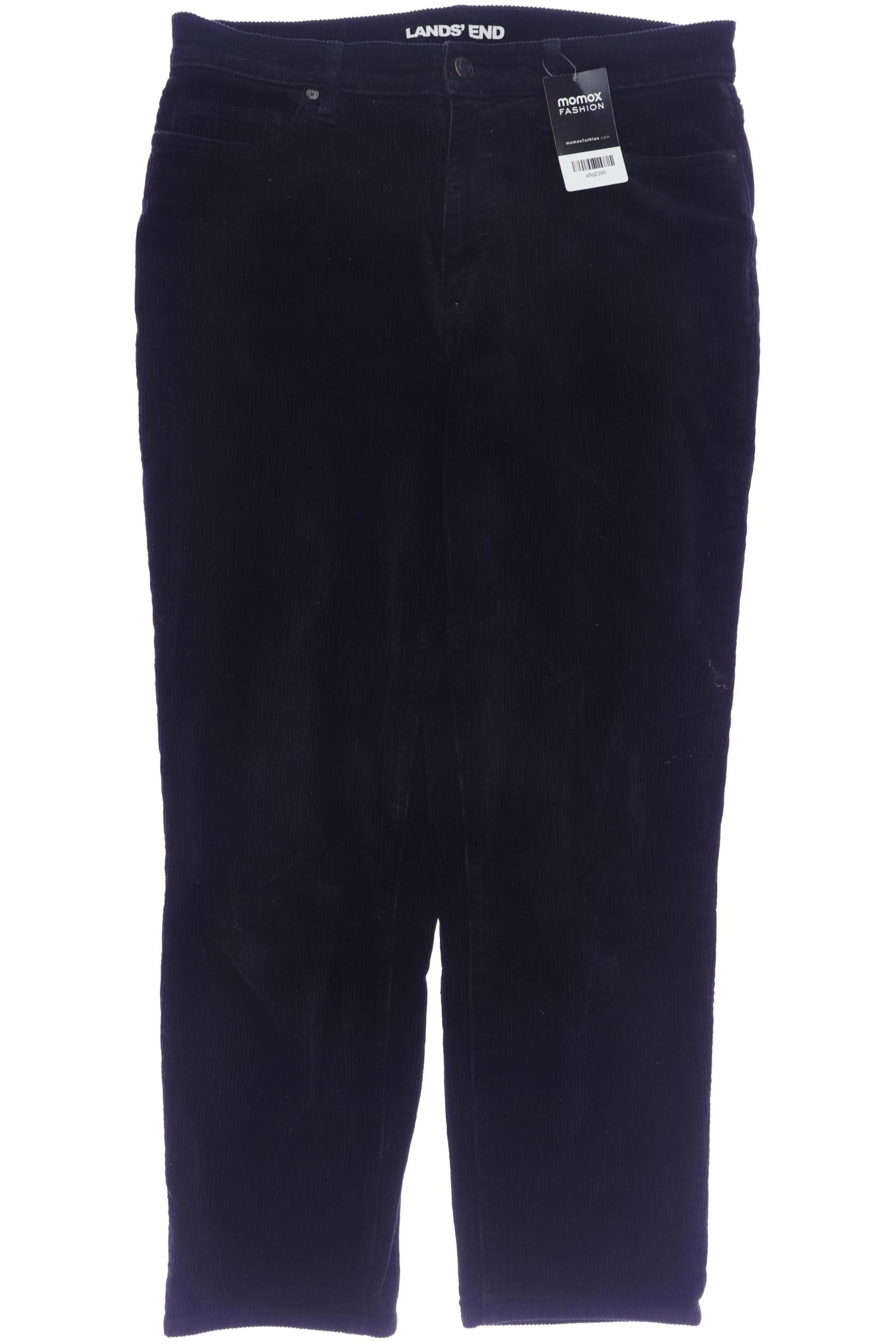 

Lands End Damen Stoffhose, schwarz, Gr. 42