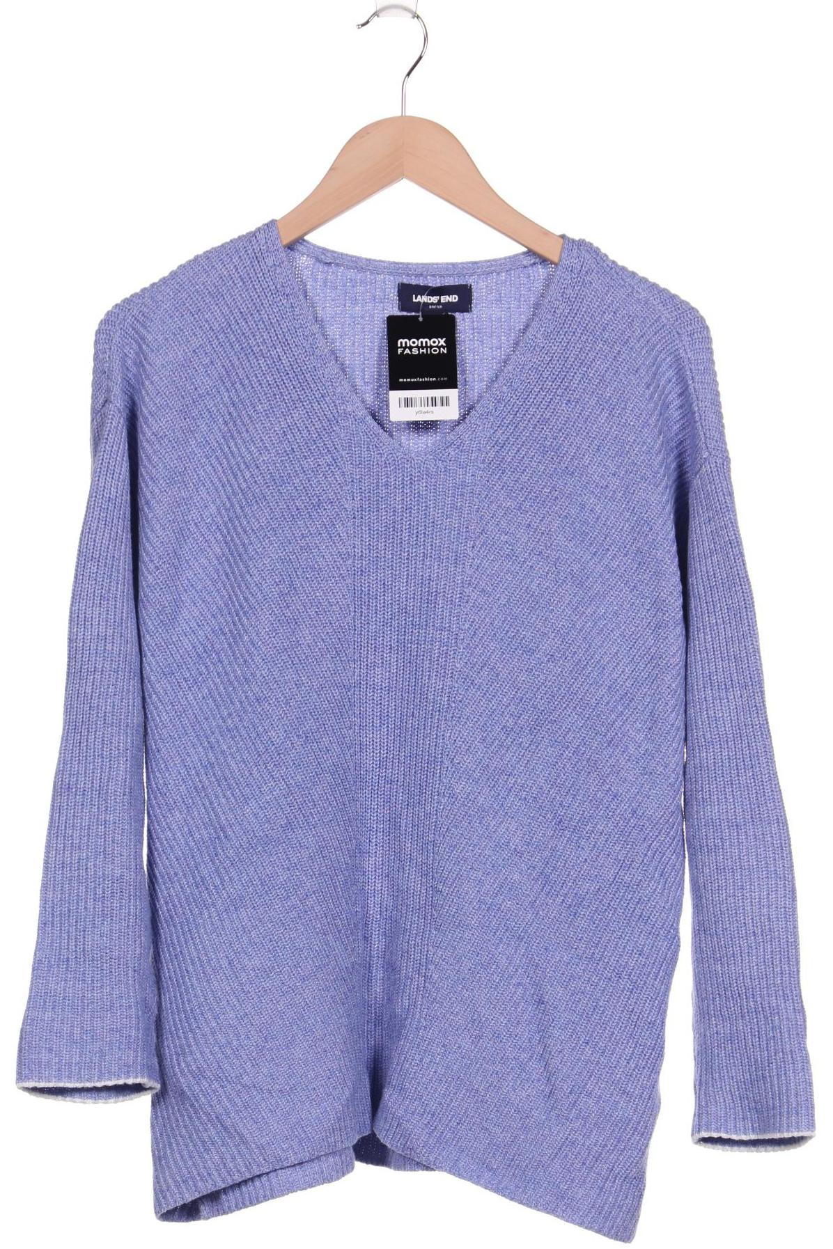 

Lands End Damen Pullover, blau, Gr. 42