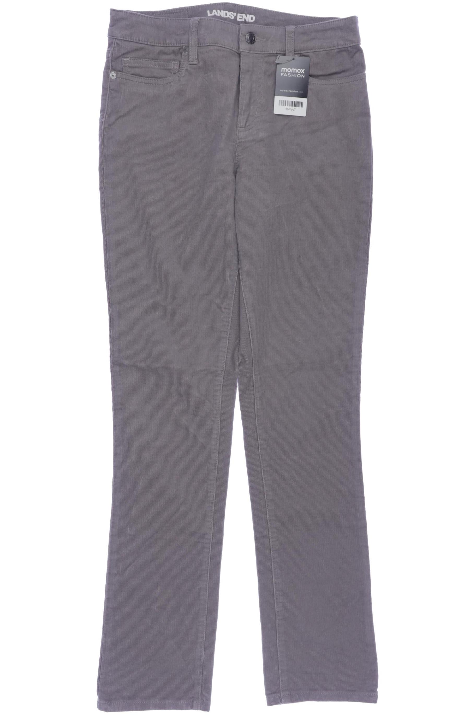 

Lands End Damen Stoffhose, grau, Gr. 34