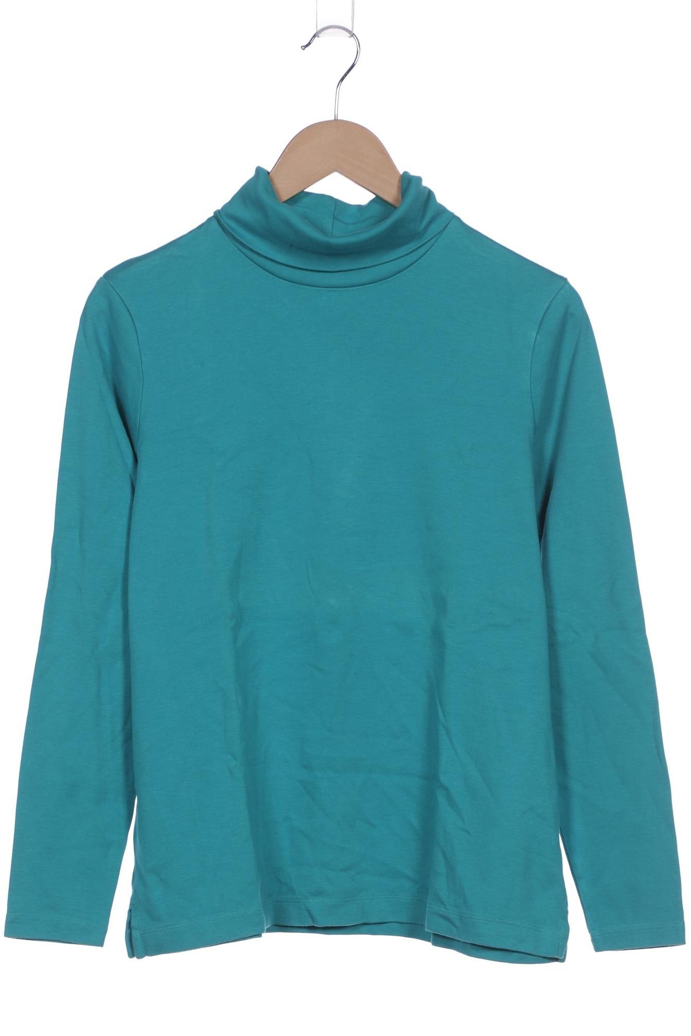 

Lands End Damen Langarmshirt, türkis, Gr. 42
