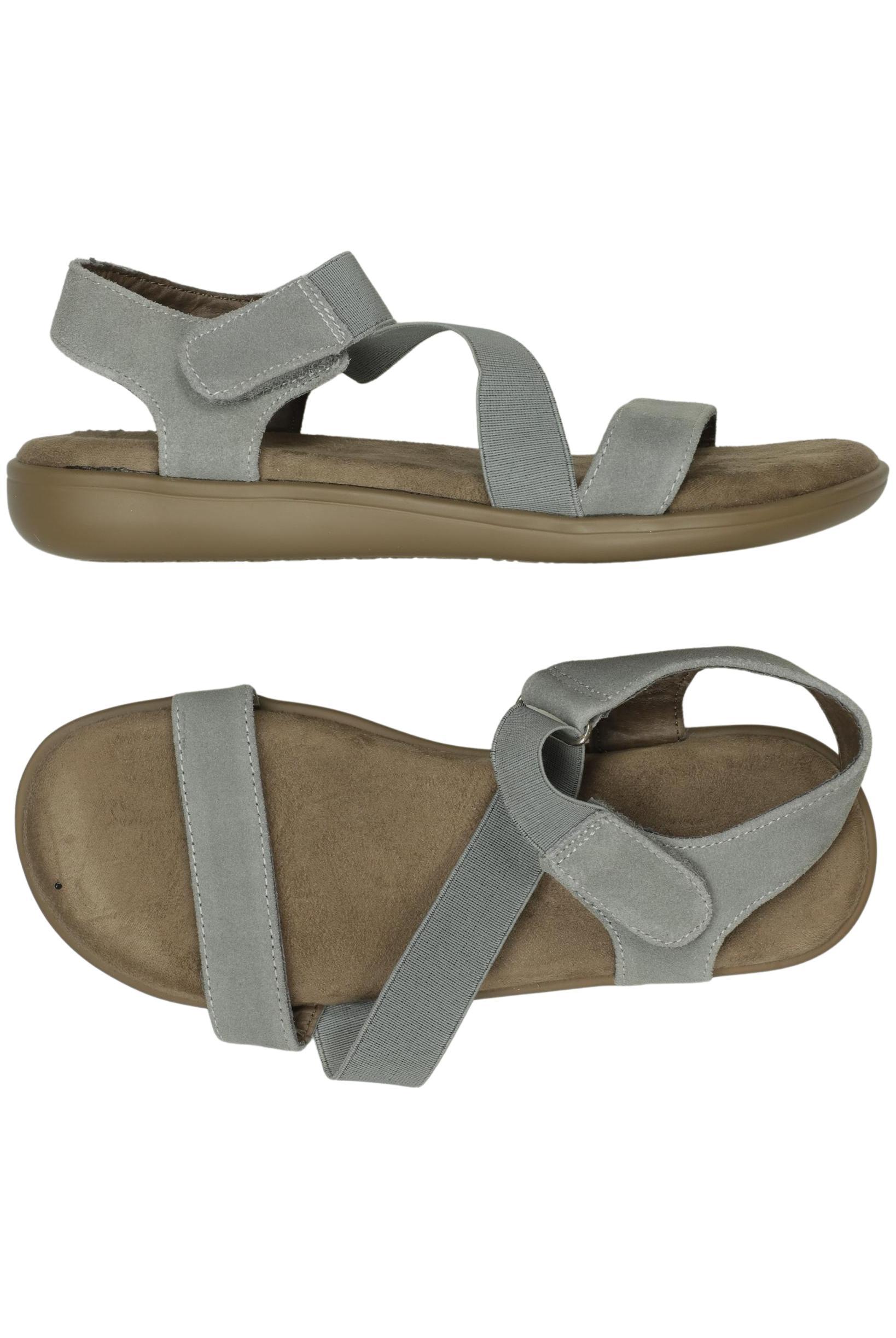 

Lands End Damen Sandale, grau, Gr. 38.5