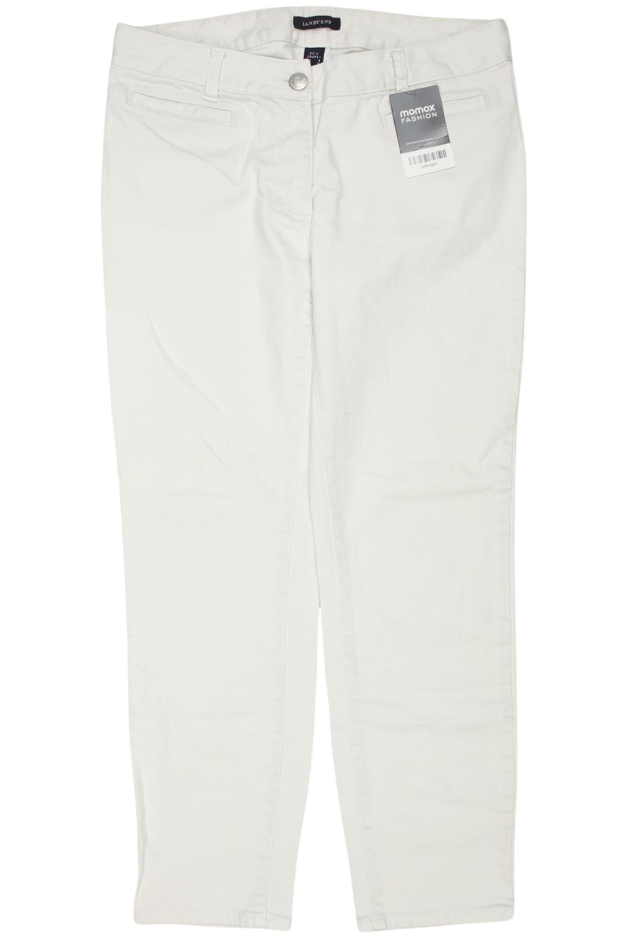 

Lands End Damen Jeans, weiß, Gr. 36