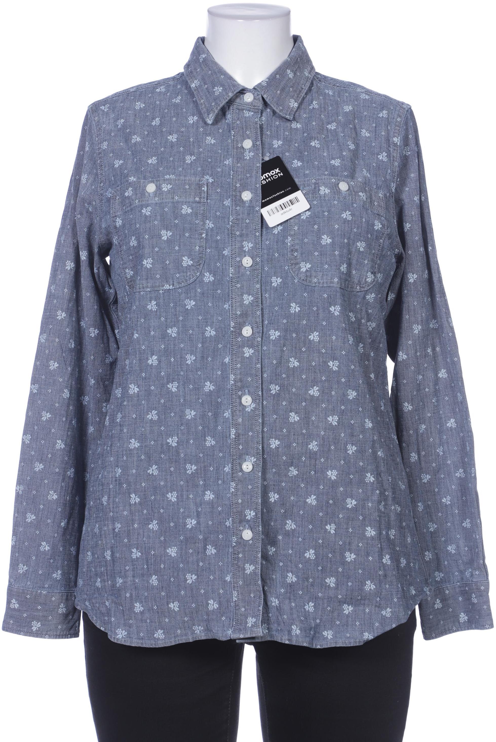 

Lands End Damen Bluse, blau, Gr. 44