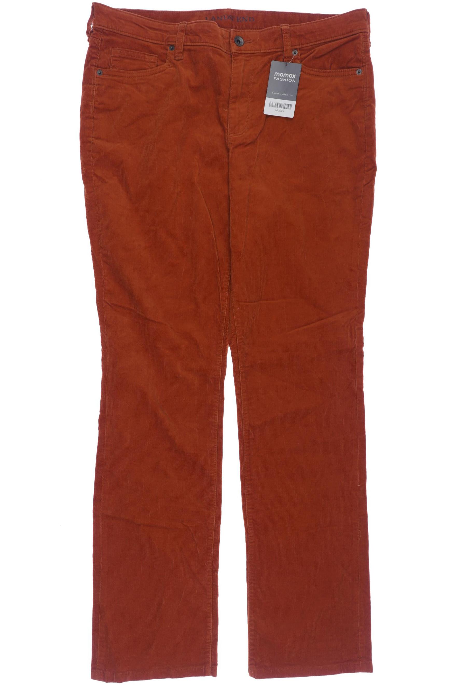 

Lands End Damen Stoffhose, orange, Gr. 44