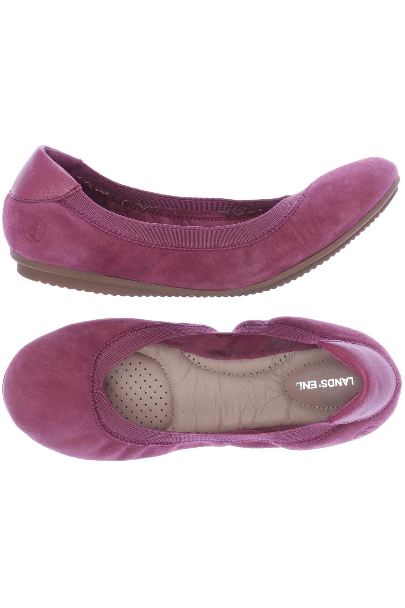 

Lands End Damen Ballerinas, pink, Gr. 36