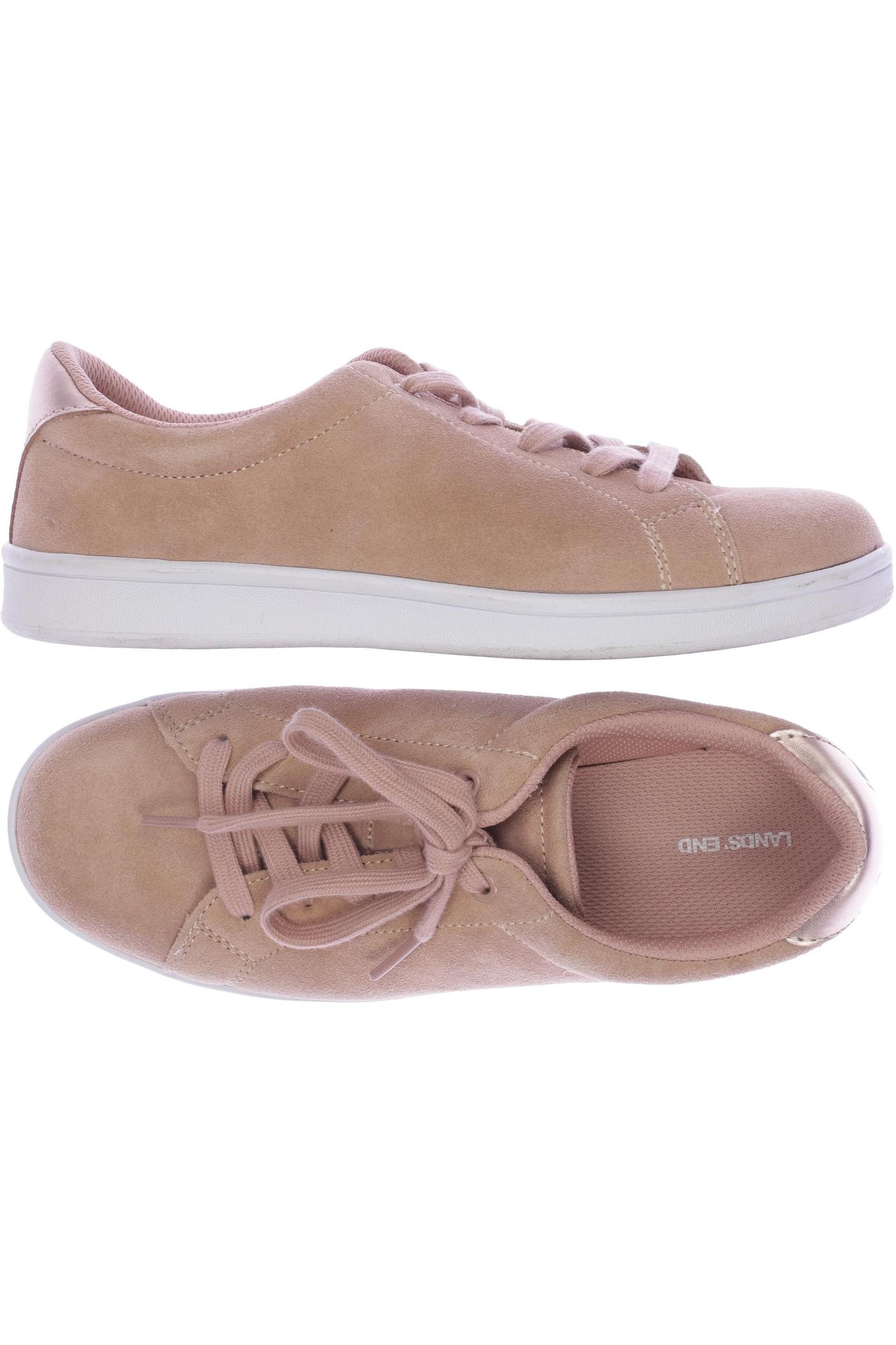 

Lands End Damen Halbschuh, orange, Gr. 38