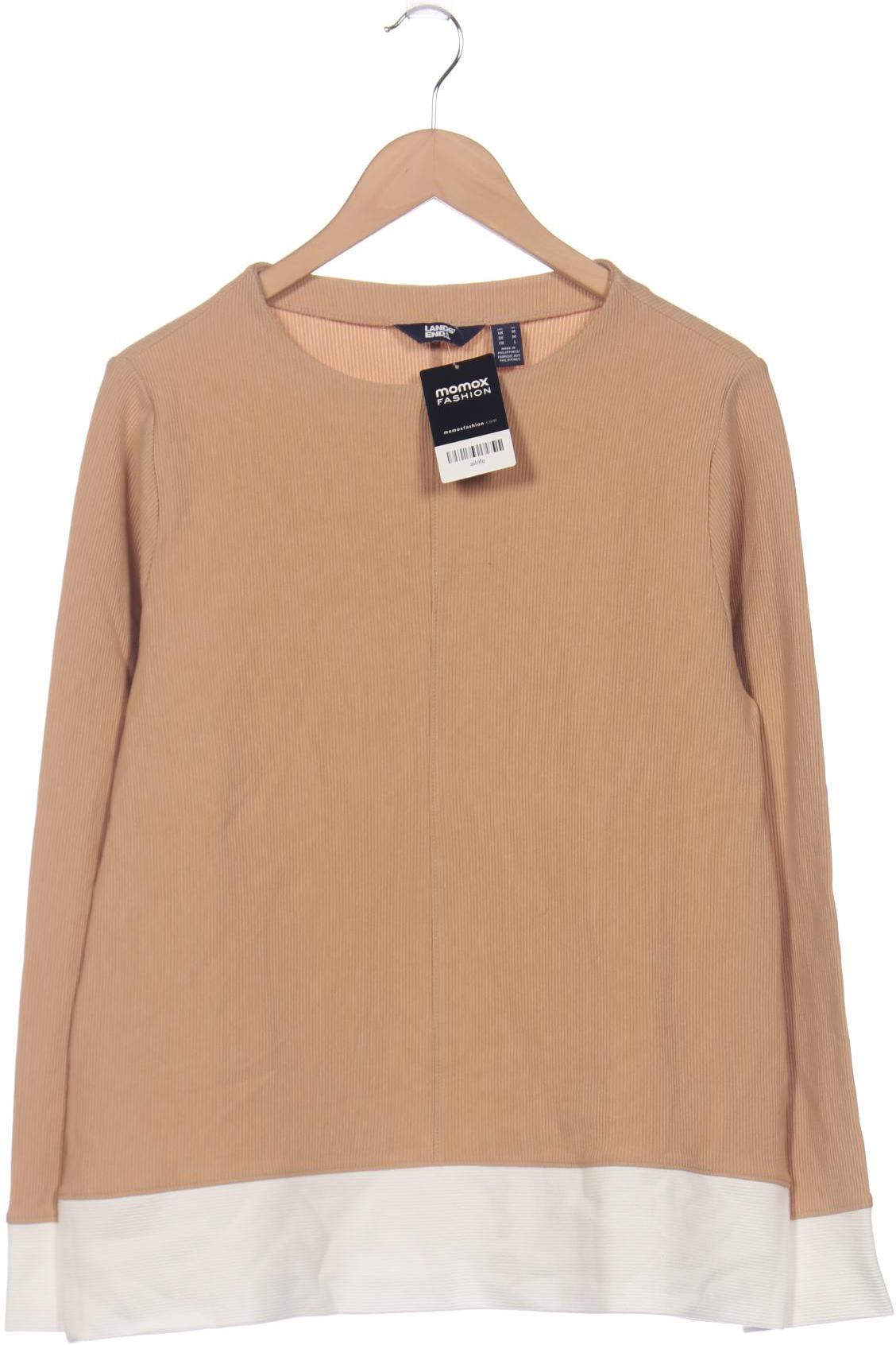 

Lands End Damen Sweatshirt, beige, Gr. 38