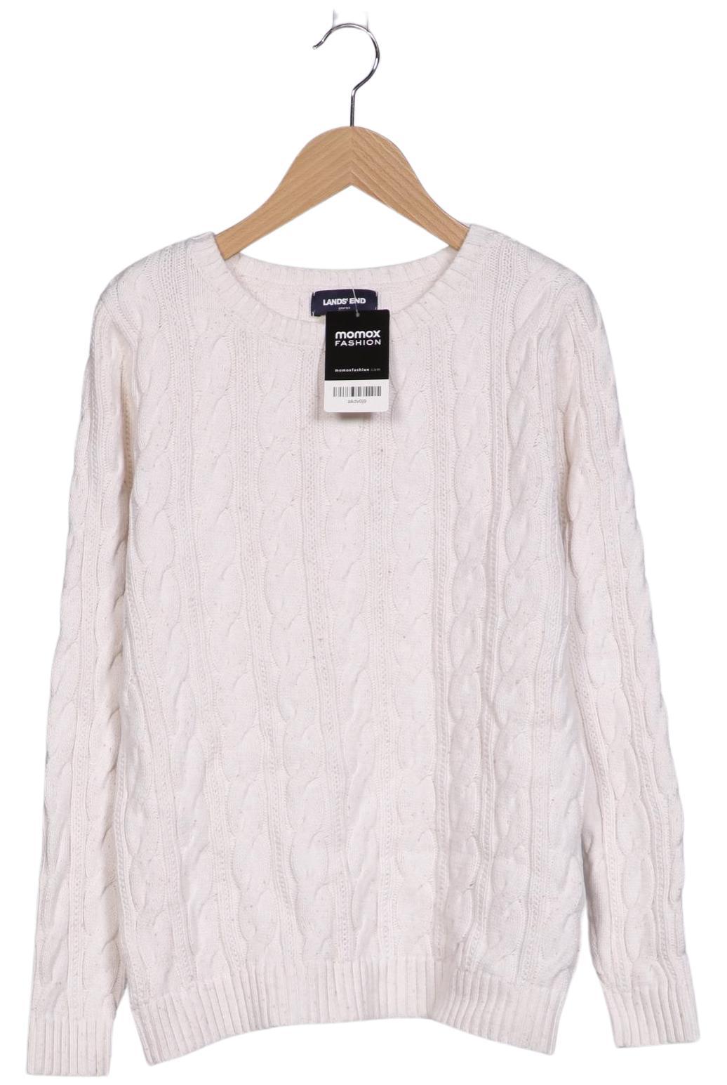 

Lands End Damen Pullover, cremeweiß, Gr. 36