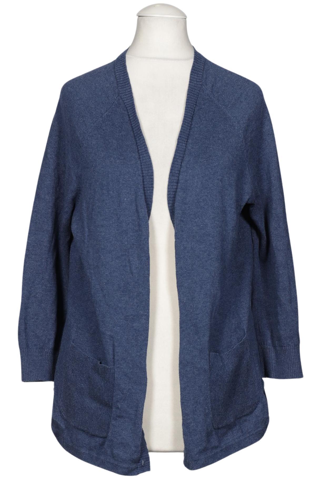 

Lands End Damen Strickjacke, blau, Gr. 34