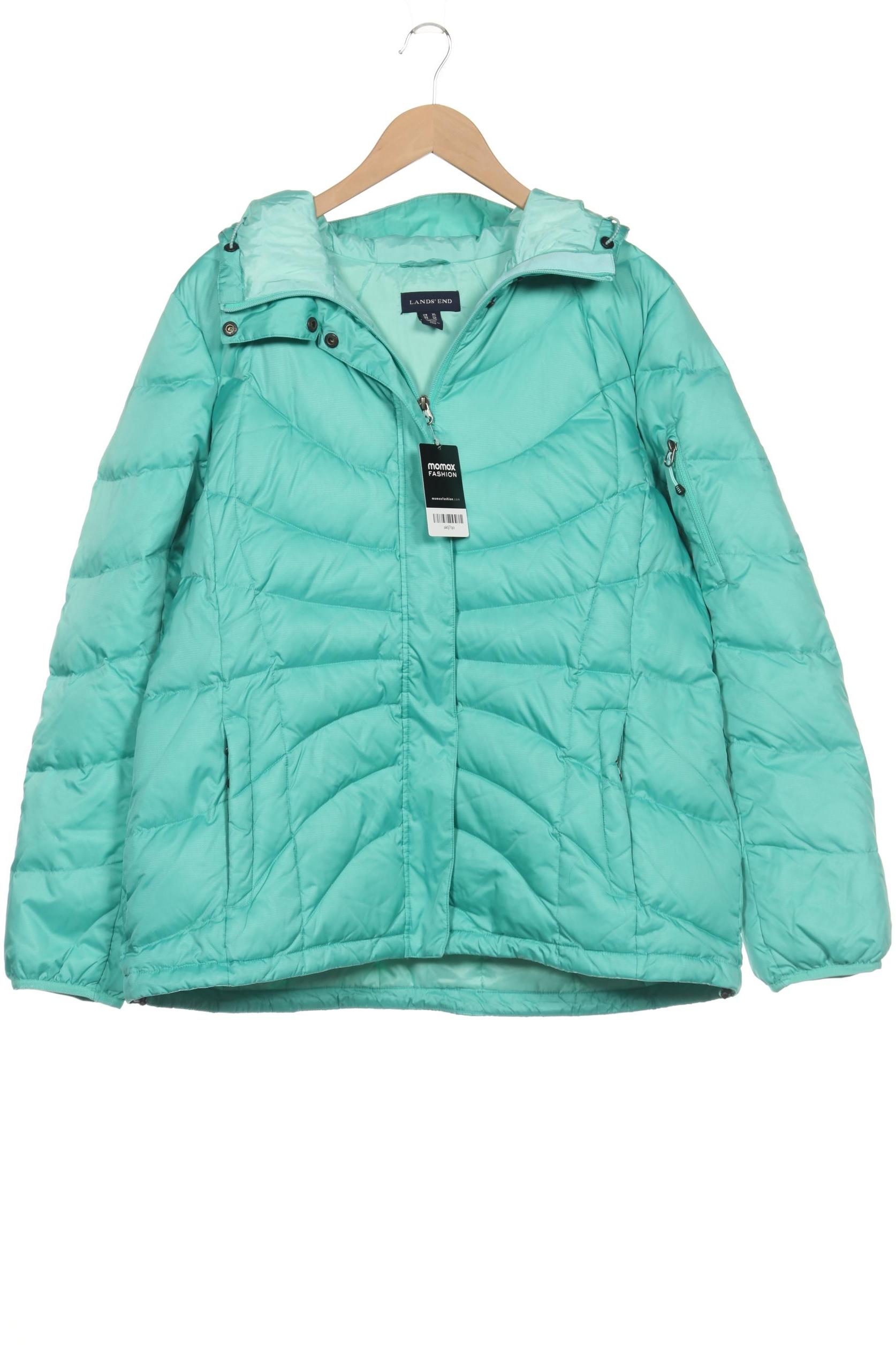 

Lands End Damen Jacke, türkis, Gr. 44