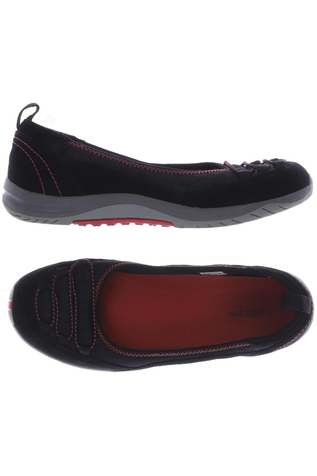 

Lands´End Damen Ballerinas, schwarz