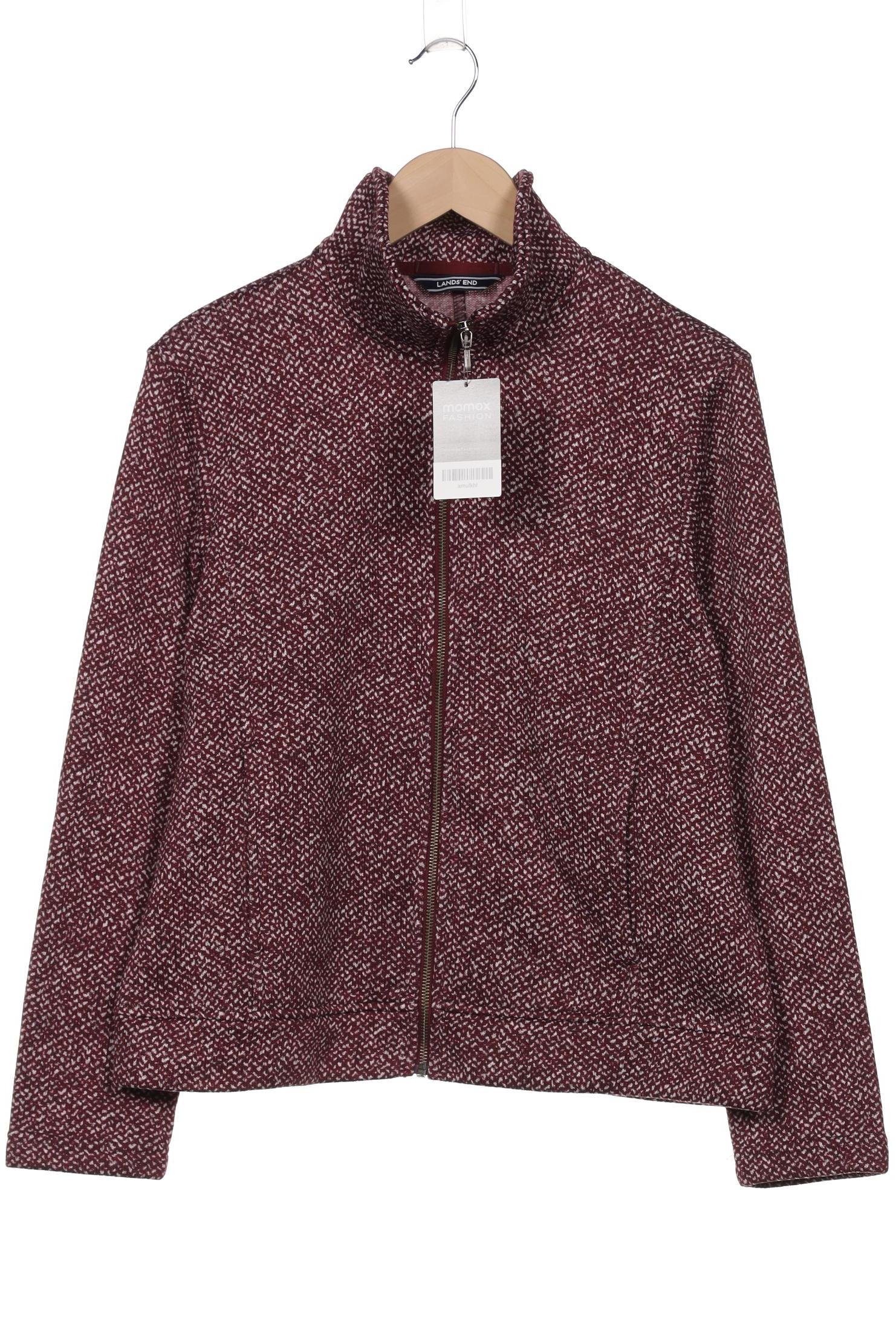 

Lands End Damen Sweatshirt, bordeaux, Gr. 38