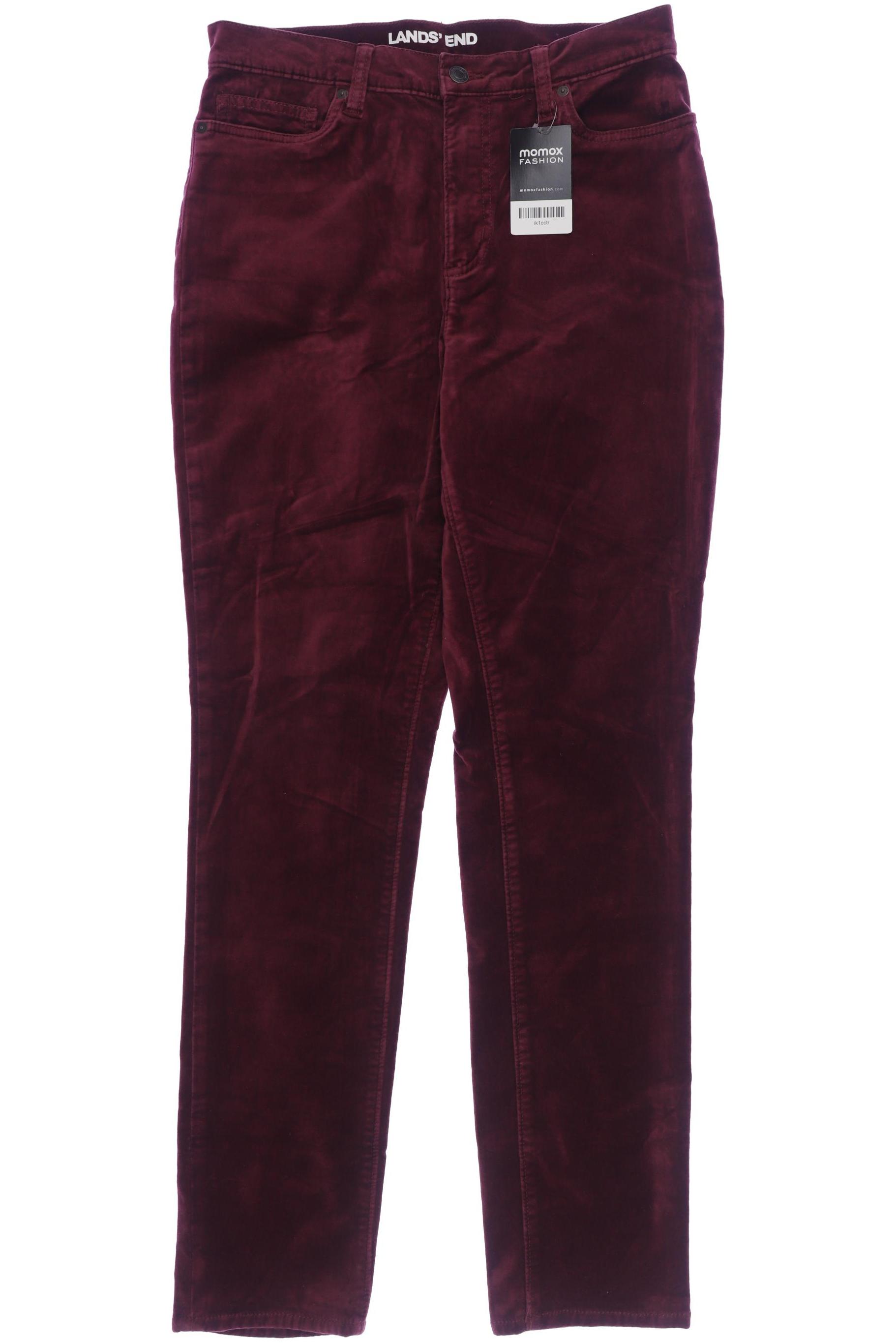 

Lands End Damen Stoffhose, bordeaux, Gr. 38