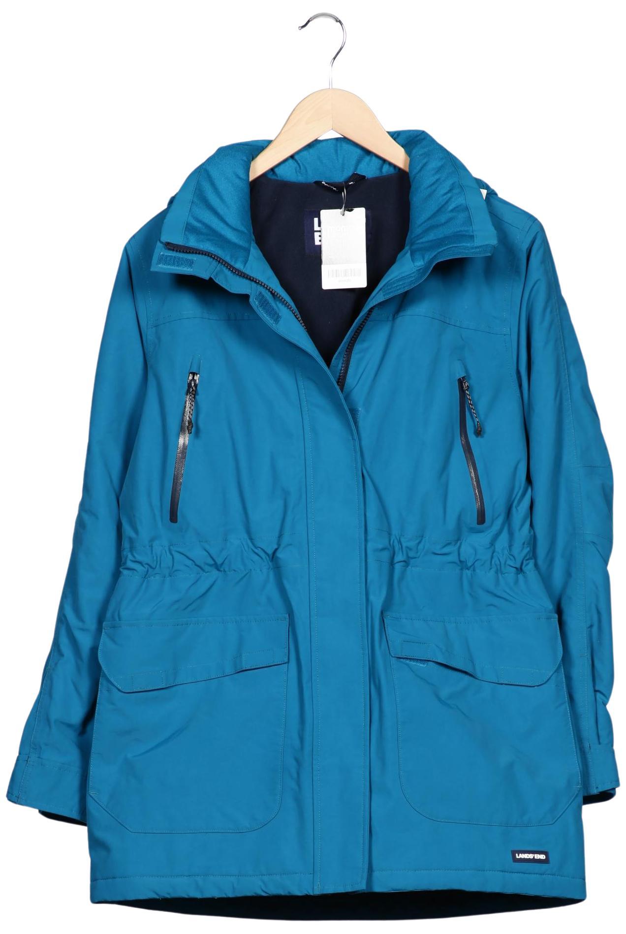 

Lands End Damen Mantel, blau, Gr. 38
