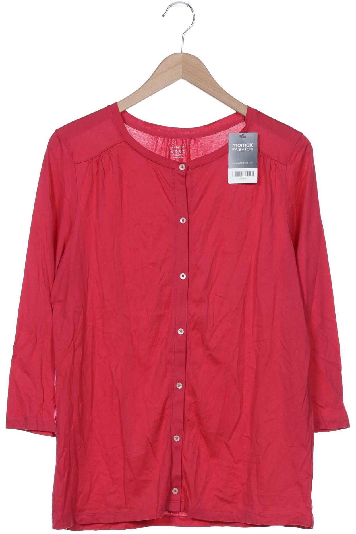 

Lands End Damen Strickjacke, rot, Gr. 38